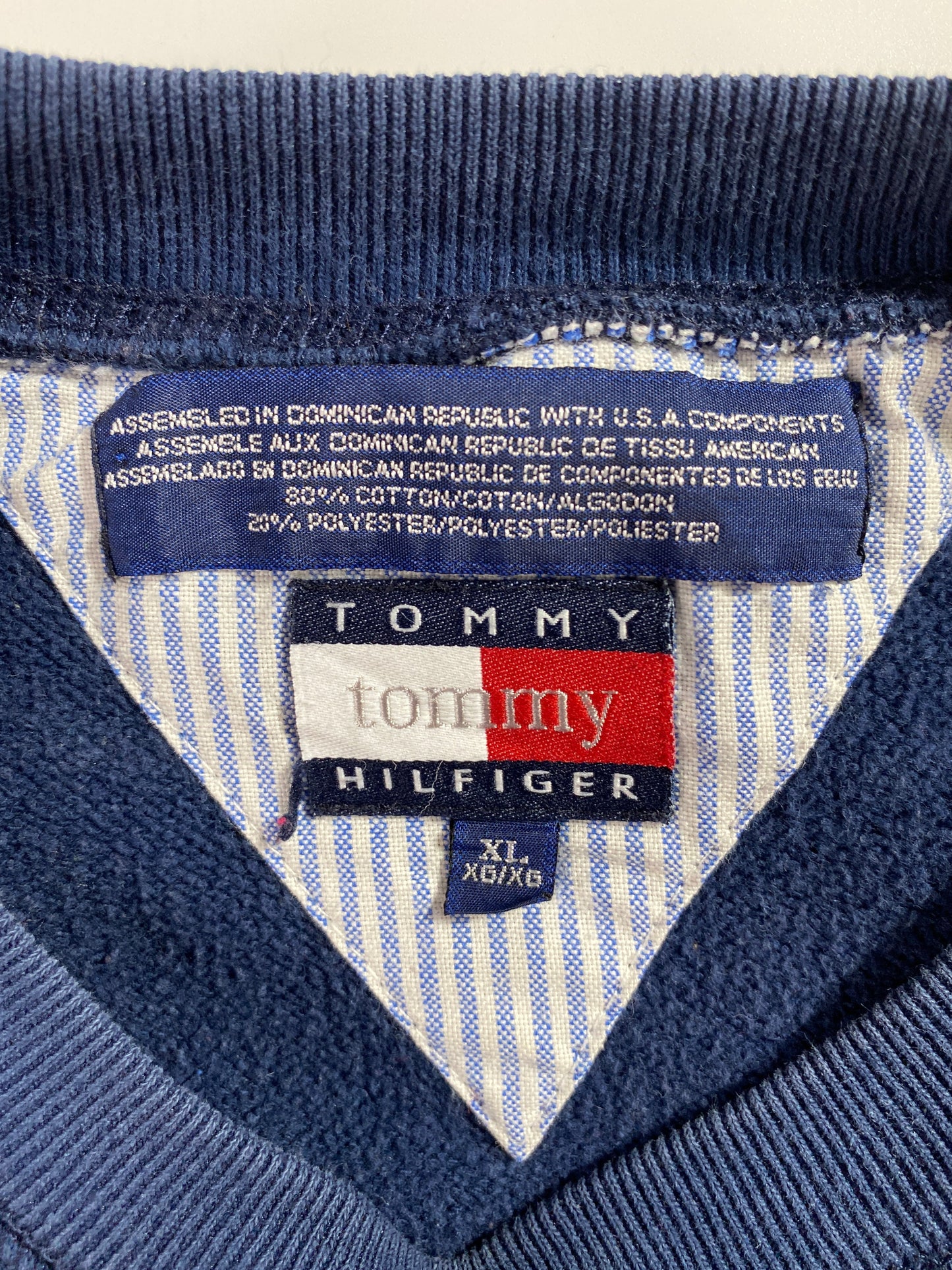 90’s TOMMY HILFIGER Size XL Vintage Sweat-Shirt / F8583S