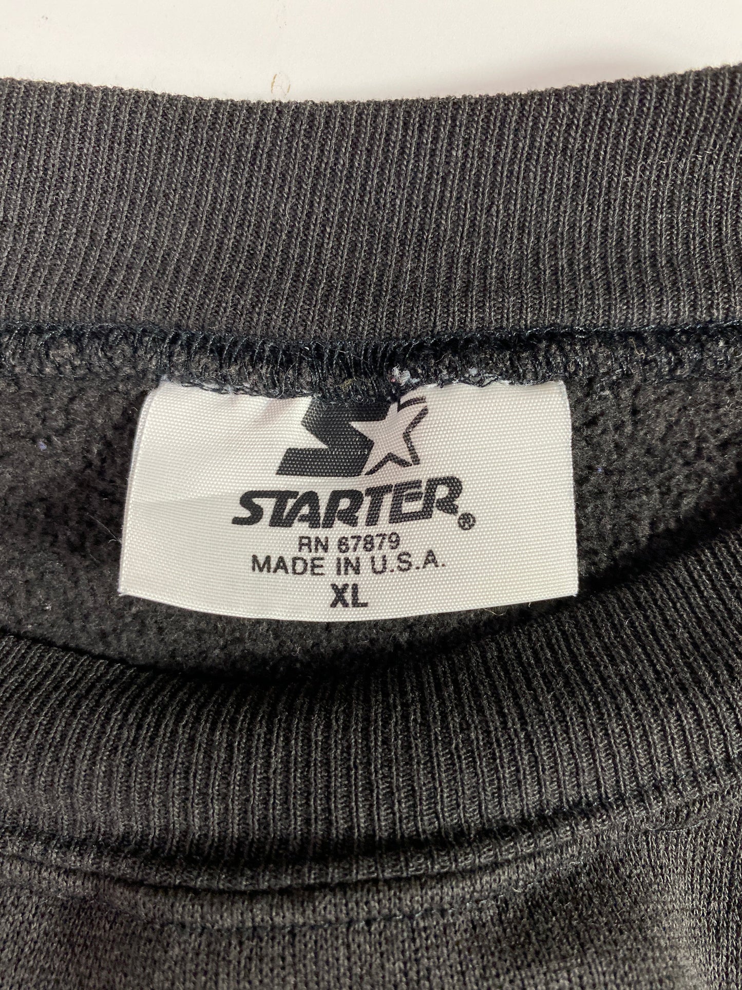 1993 STARTER x CAROLINA PANTHERS Made in USA Size XL Vintage NFL Sweat-Shirt / G6566S