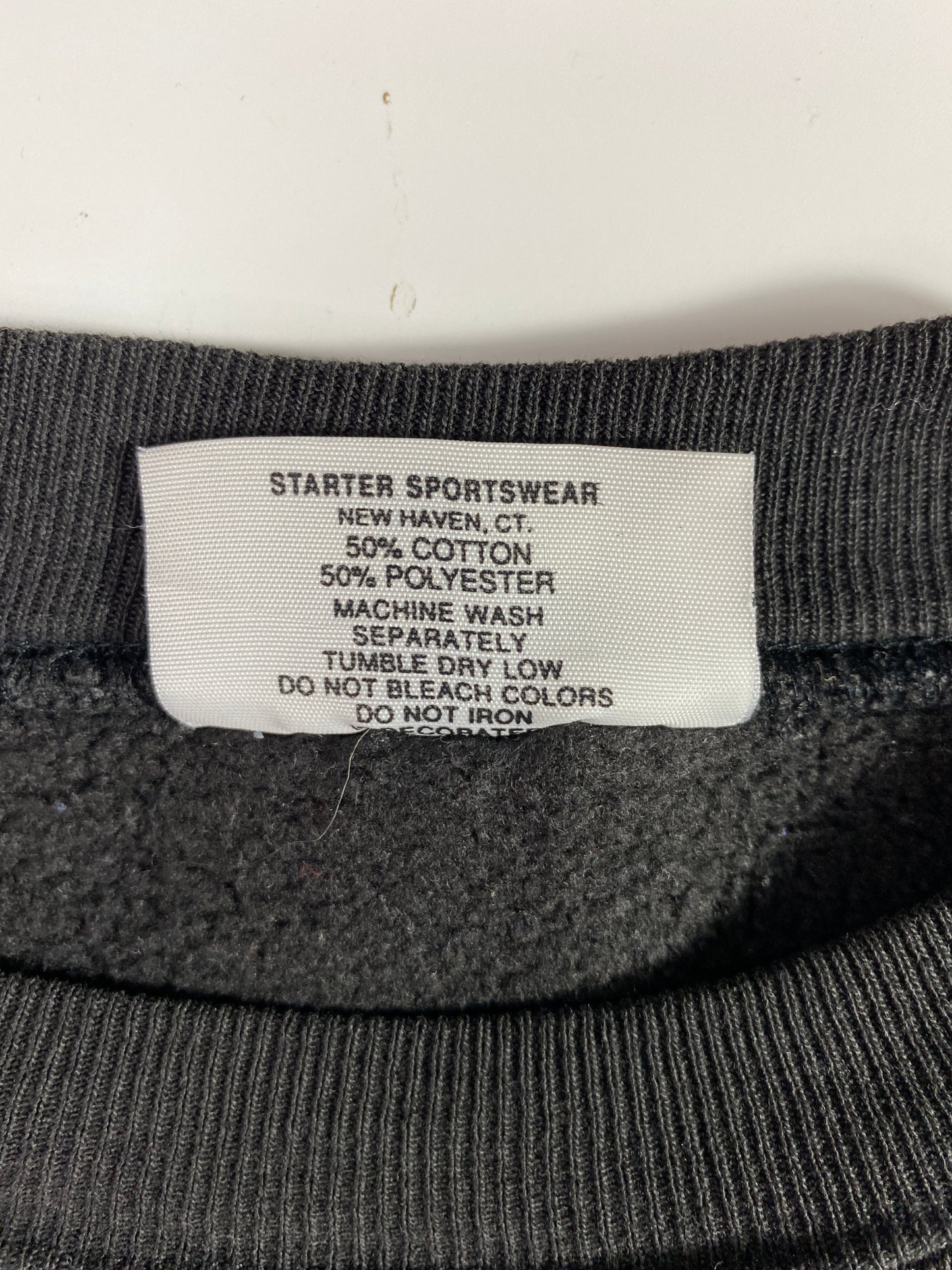 1993 STARTER x CAROLINA PANTHERS Made in USA Size XL Vintage NFL Sweat-Shirt / G6566S