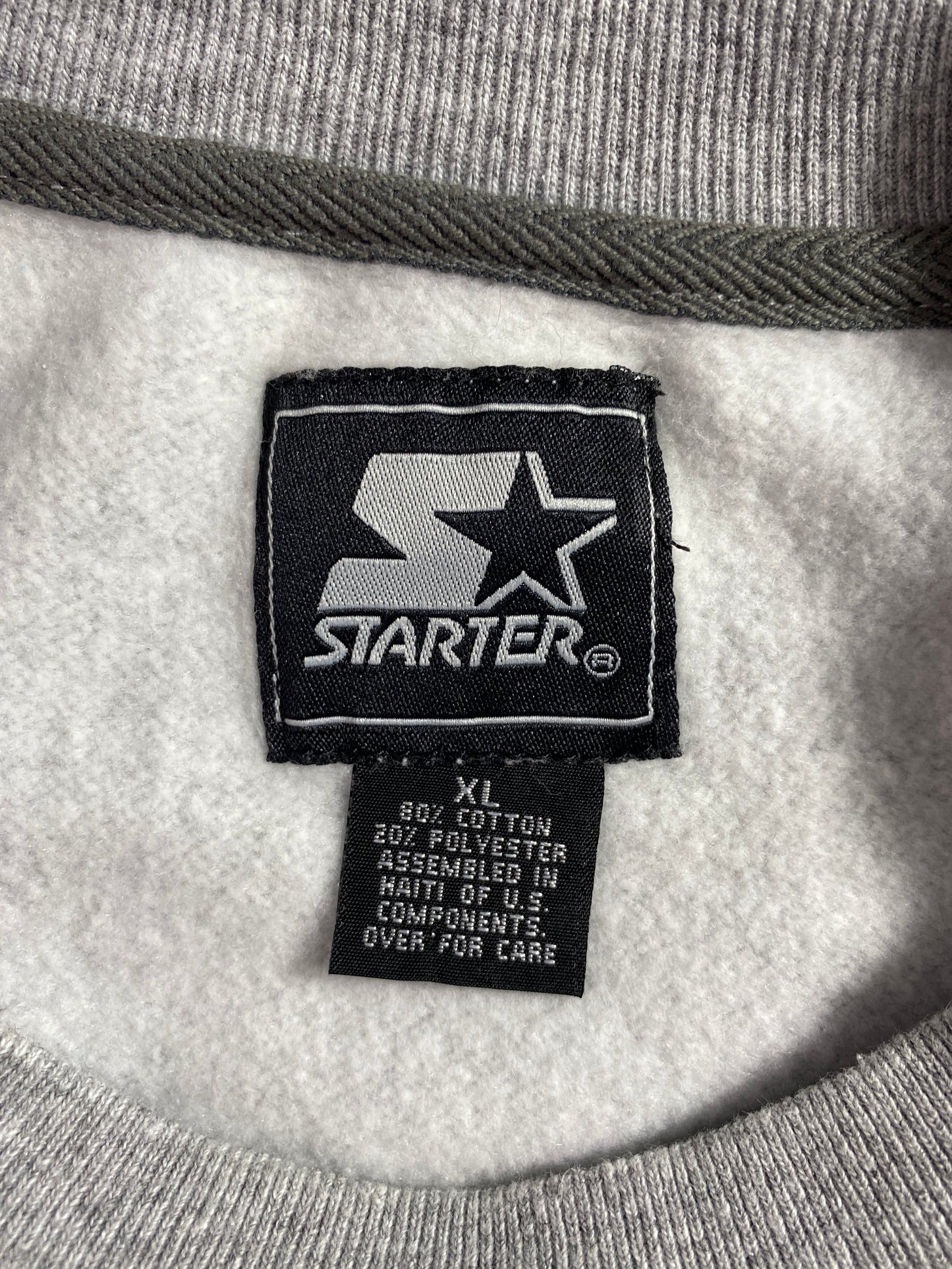 (XL) 1997 STARTER PATRIOTS X PACKERS Vintage NFL Sweatshirt / A0641S