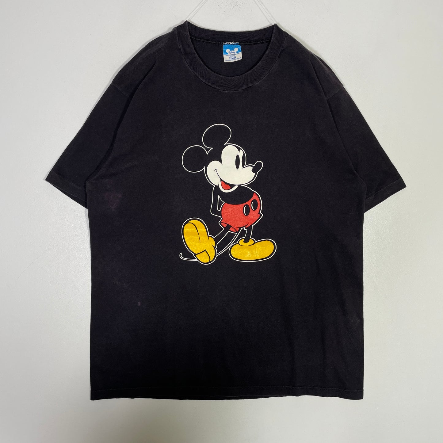 (XL) 80's DISNEY MICKEY T-Shirt / A0748T