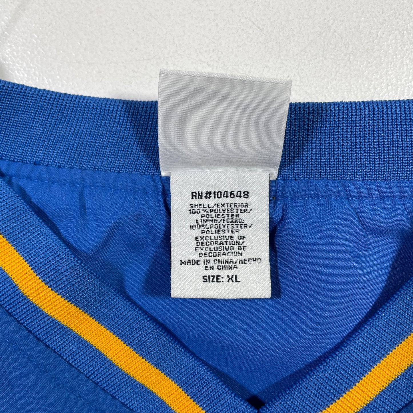 (XL) ST. LOUIS BLUES Vintage NHL Nylon Jacket / A0833N