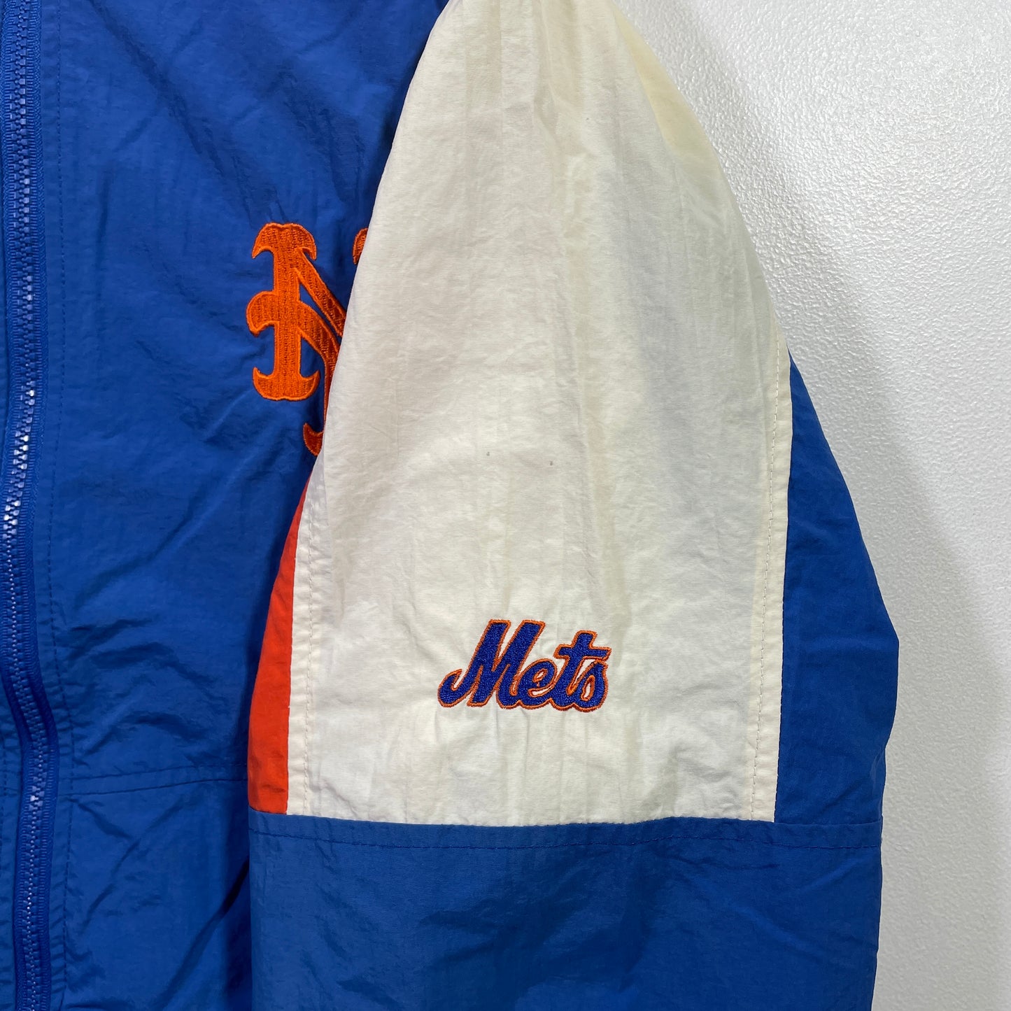 (M) STARTER x NEW YORK METS Vintage MLB Nylon Jacket / A0835N