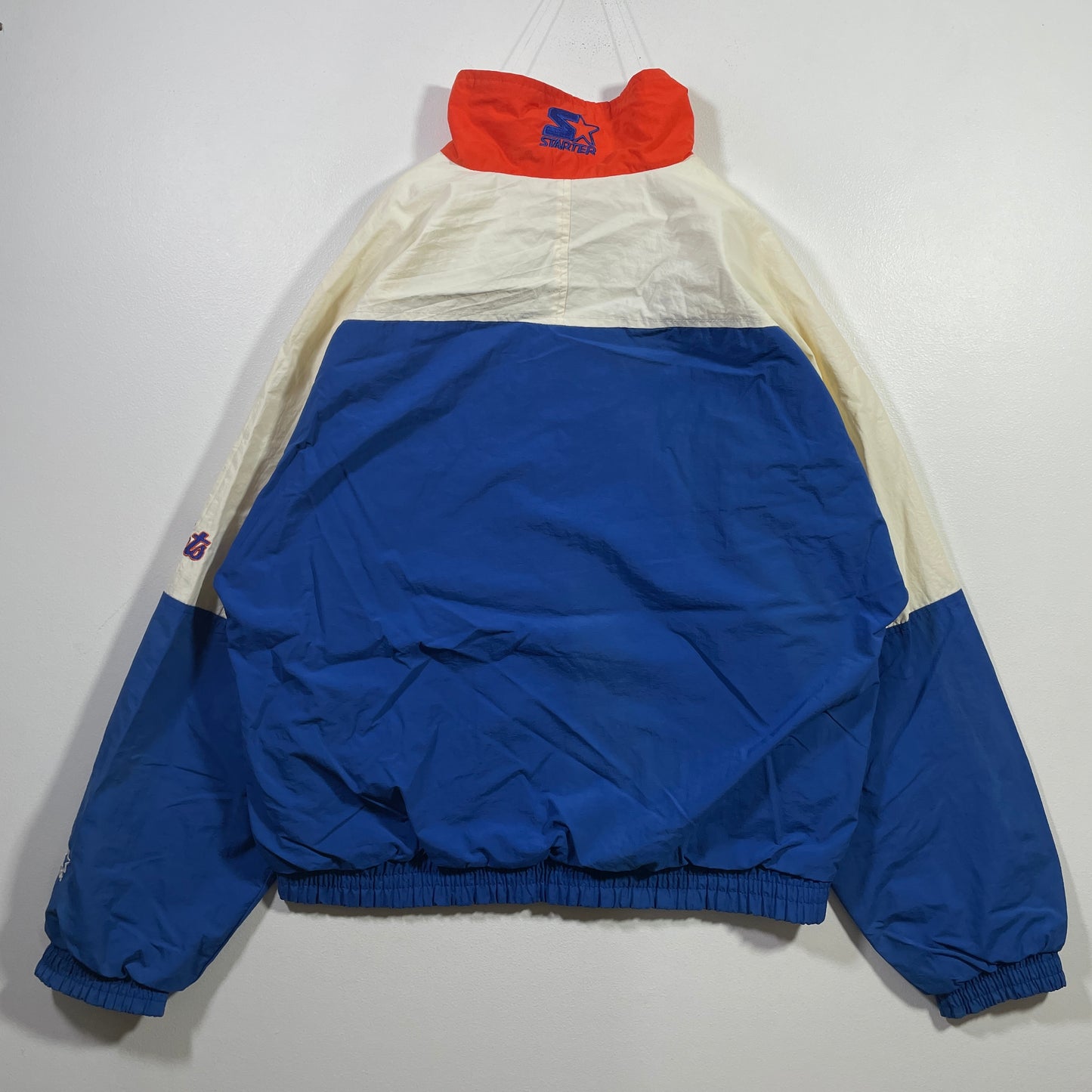 (M) STARTER x NEW YORK METS Vintage MLB Nylon Jacket / A0835N