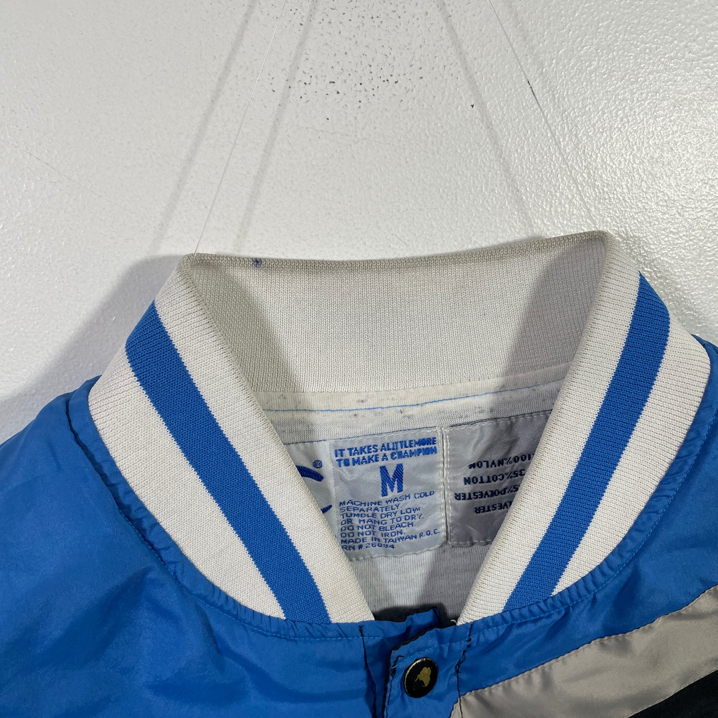 (M) CHAMPION x ORLAND MAGIC Vintage NBA Nylon Jacket / A0834N