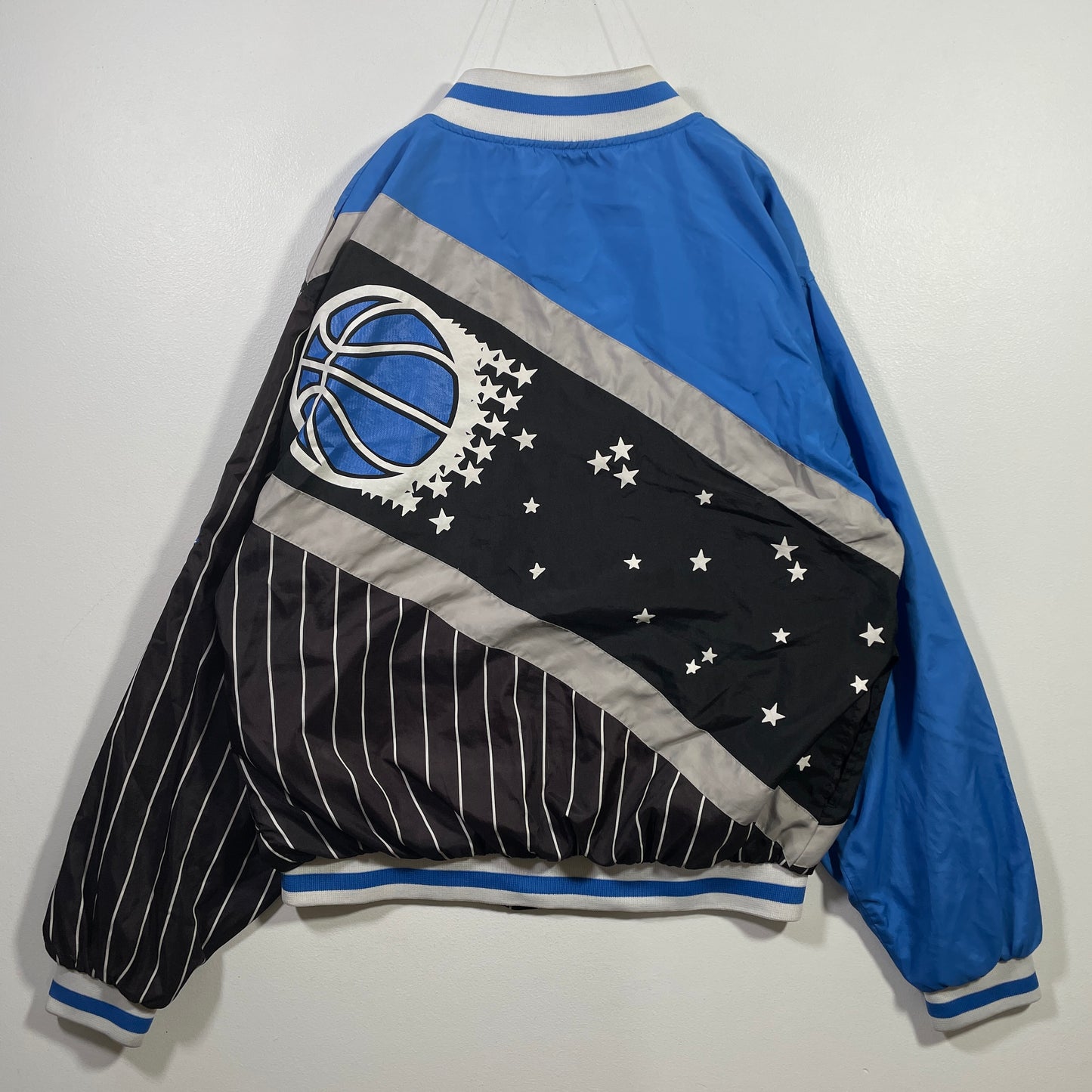 (M) CHAMPION x ORLAND MAGIC Vintage NBA Nylon Jacket / A0834N