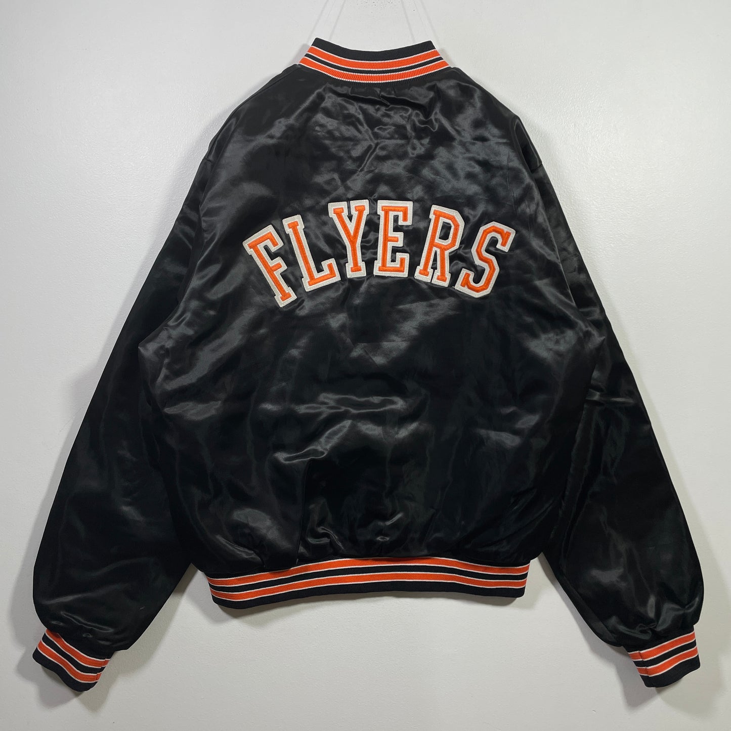 (M) 90's PHILADELPHIA FLYERS Vintage NHL Nylon Jacket / A0836N