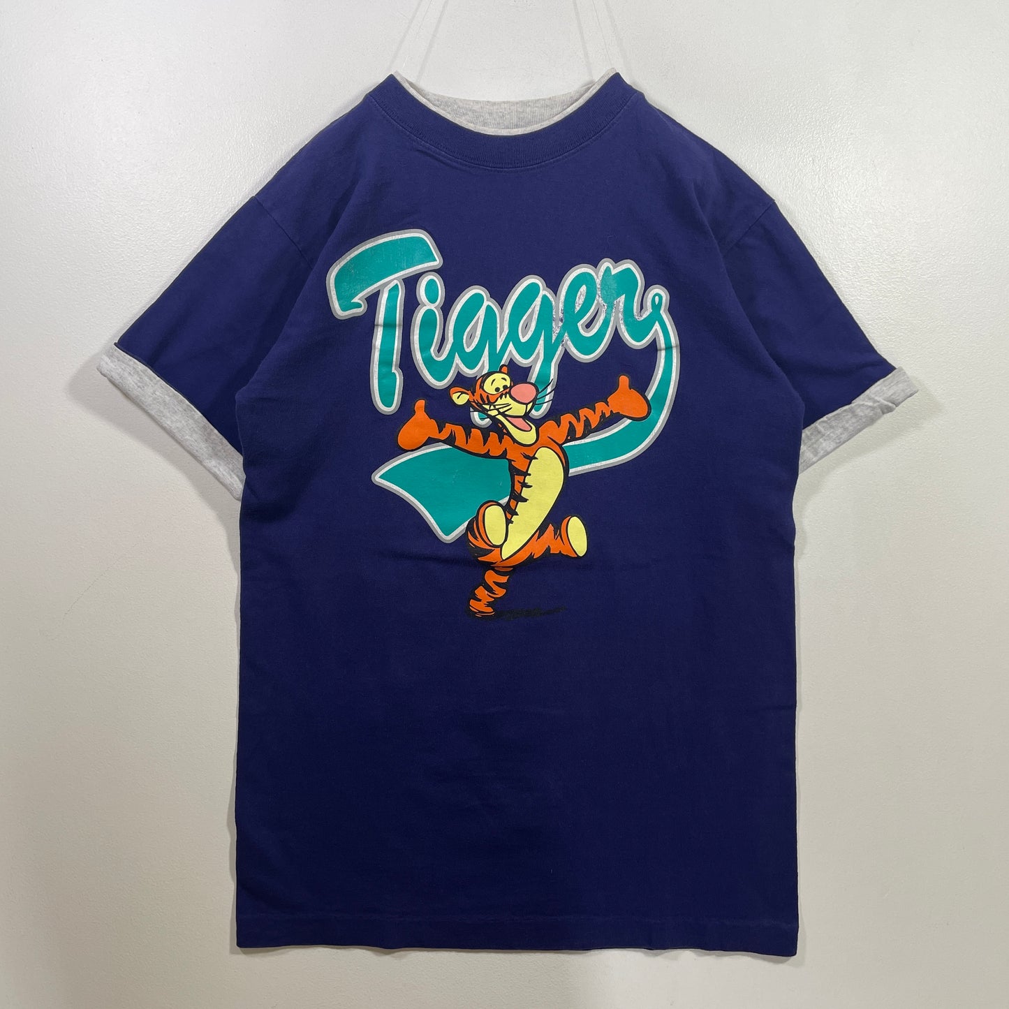 (M) 90’s DISNEY TIGGER Vintage T-shirt / A0849T
