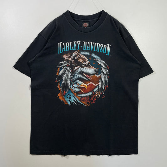 (XL) 90's HARLEY DAVIDSON Vintage T-Shirt / A0903T