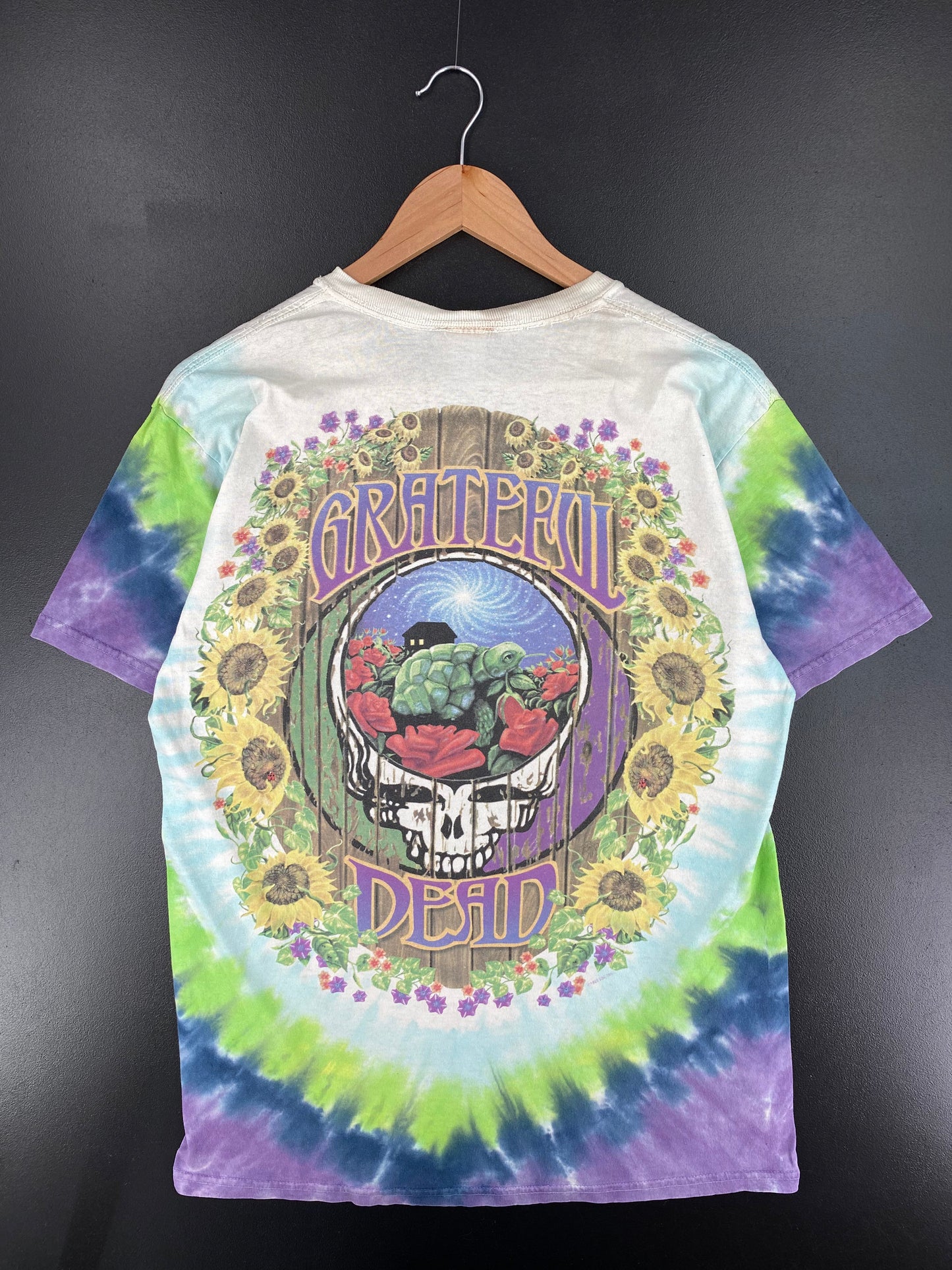 Vintage LIQUID BLUE x GRATEFUL DEAD Size M Music T-Shirt / F2927T