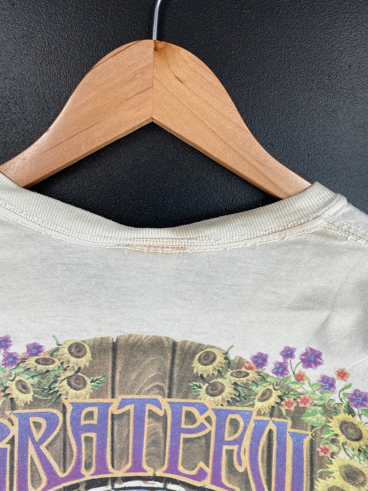 Vintage LIQUID BLUE x GRATEFUL DEAD Size M Music T-Shirt / F2927T