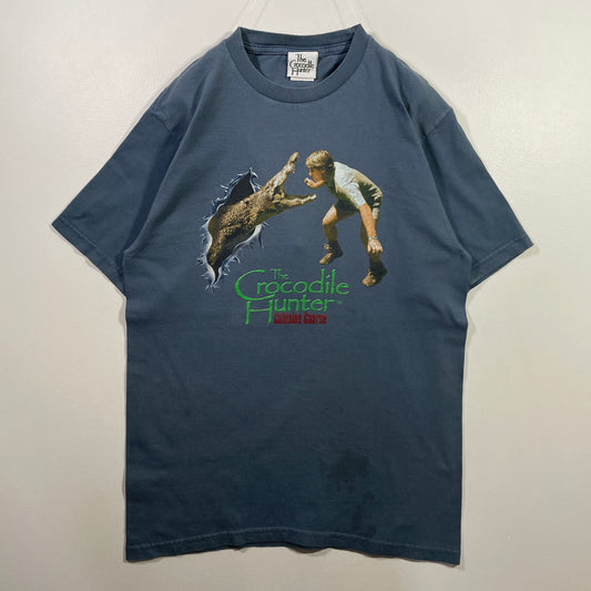 (M) 2001 THE CROCODILE HUNTER Vintage T-Shirt / A0920T