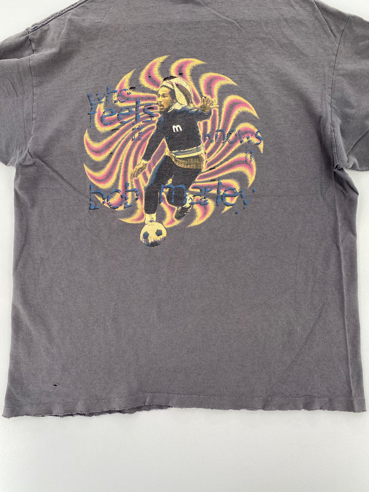 90's BOB MARLEY Made in USA Size XL Music T-shirts / E9081T