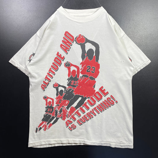 (L) 90’s RAP BOYZ SPORT Vintage T-Shirt / A0950T