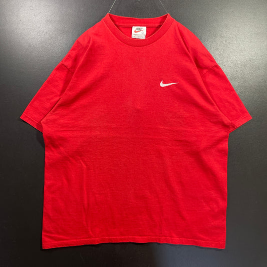 (L) 90's NIKE MINI SWOOSH Vintage T-Shirt / A0940T