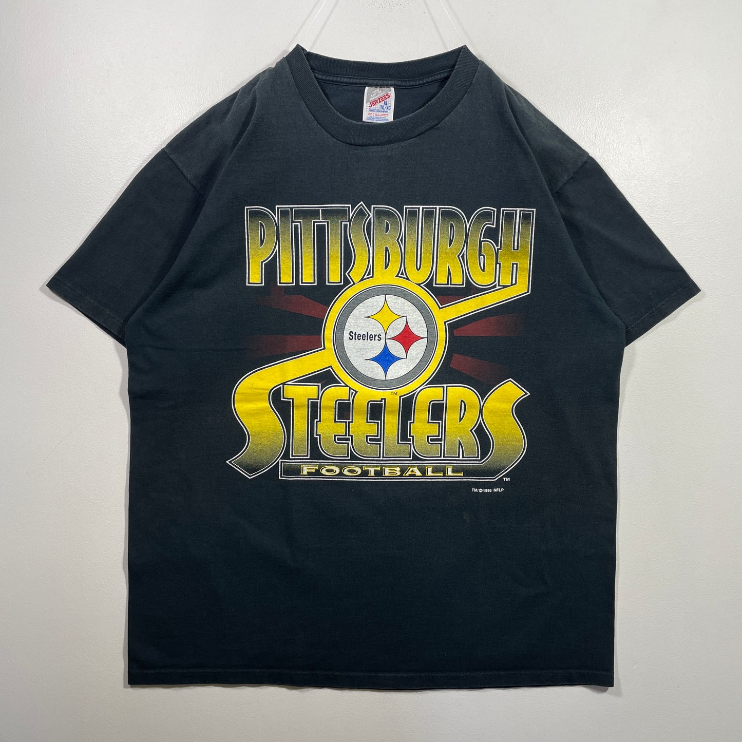 (XL) 1995 PITTSBURGH STEELERS Vintage NFL T-Shirt / A0939T