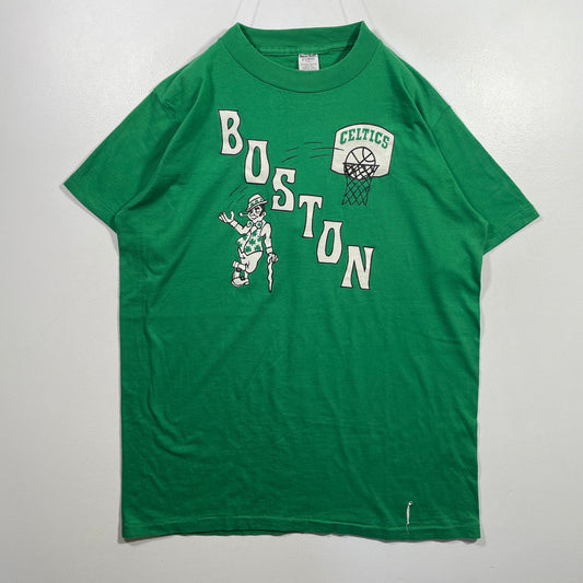 (XL) 80’s BOSTON CELTICS Vintage NBA T-Shirt / A0946T