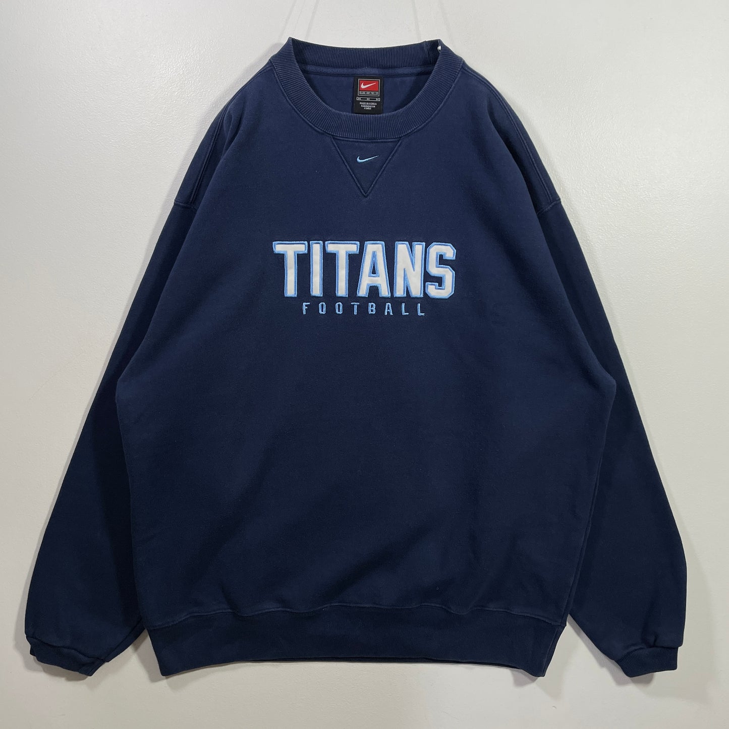 (M) 00’ NIKE x TENNESSEE TITANS Vintage NFL SweatShirt / A0963S