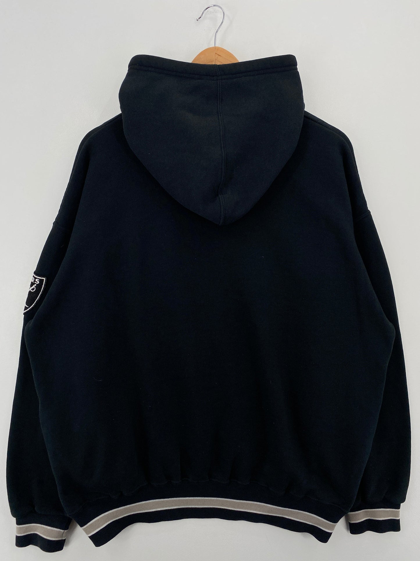 90’s STARTER x OAKLAND RAIDERS Size XL Vintage NFL Hoodie Sweat-shirt / F2308S