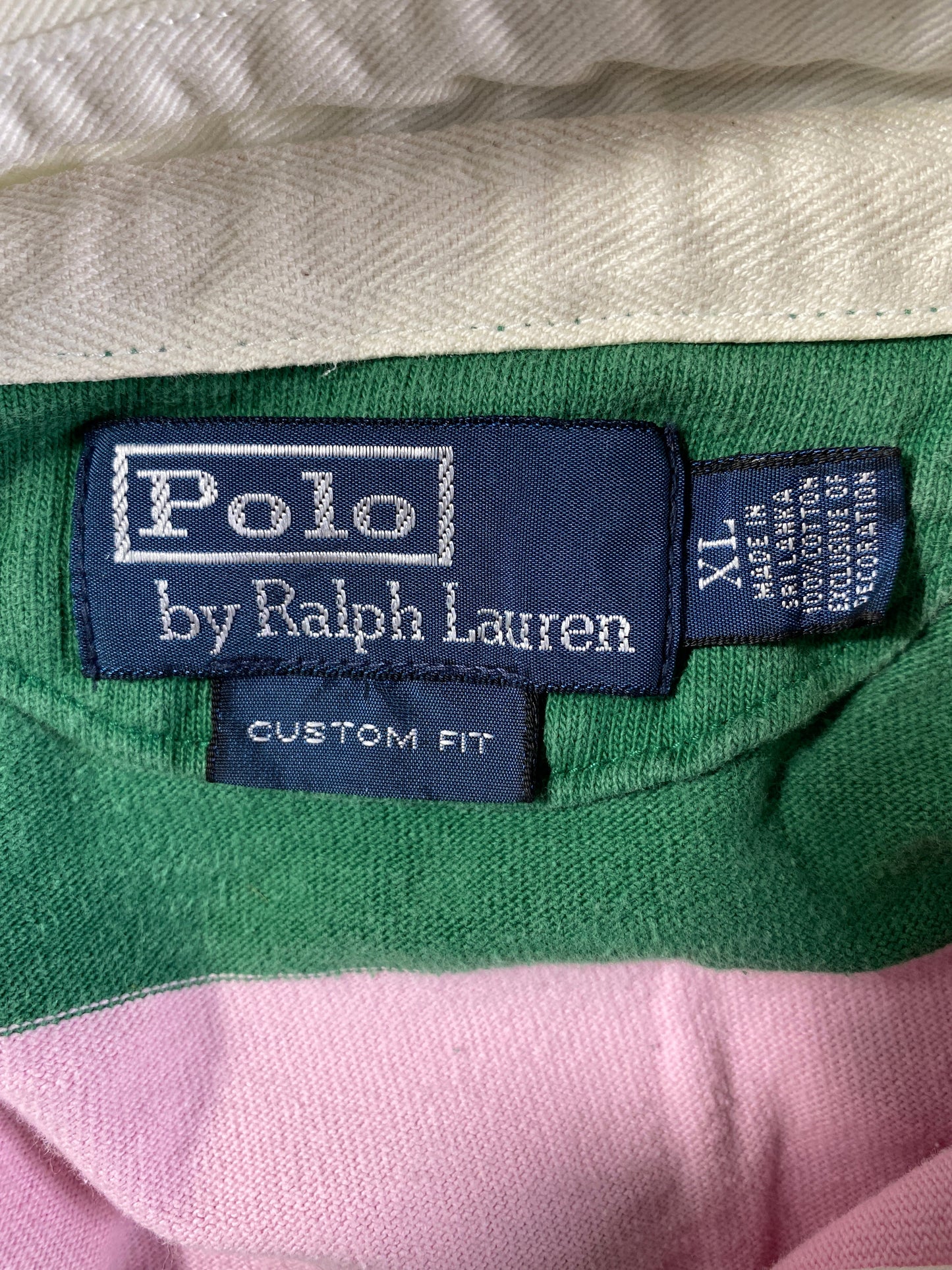 90’s POLO RALPH LAUREN Size XL Rugby-shirt / F161R