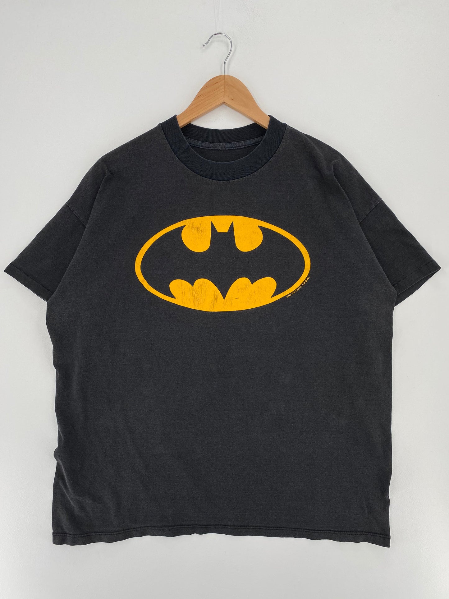 90’s BATMAN MARVEL Size No Tag (Approx.XL) T-Shirt / F1198T