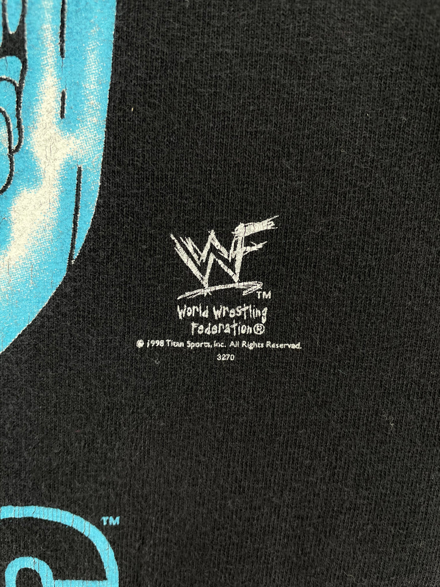 1998 STONE COLD AUSTIN Size L Vintage WWF T-shirt / E8267T