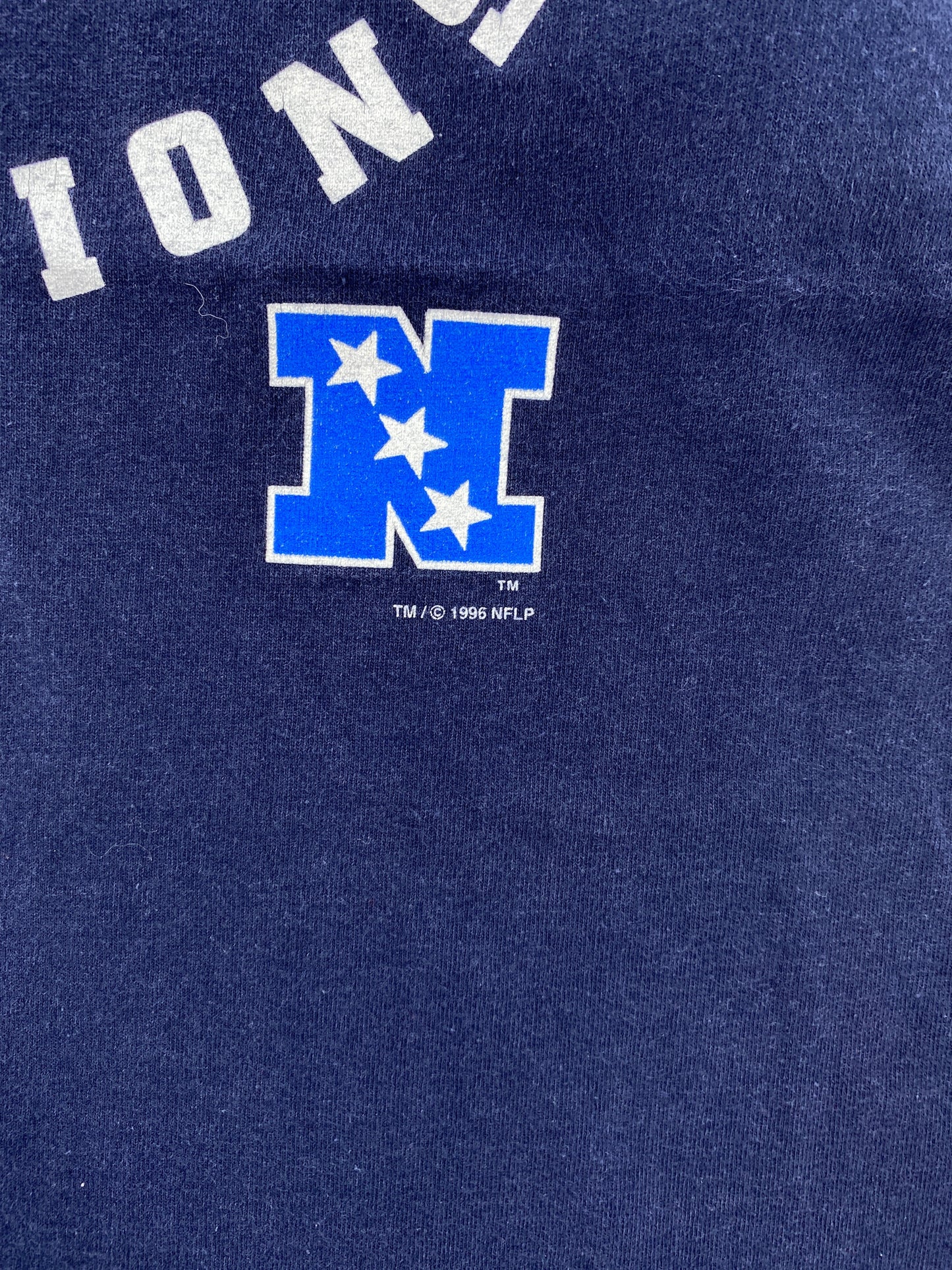 1996 DALLAS COWBOYS Made in USA Size L Vintage NFL T-Shirt / F2201T