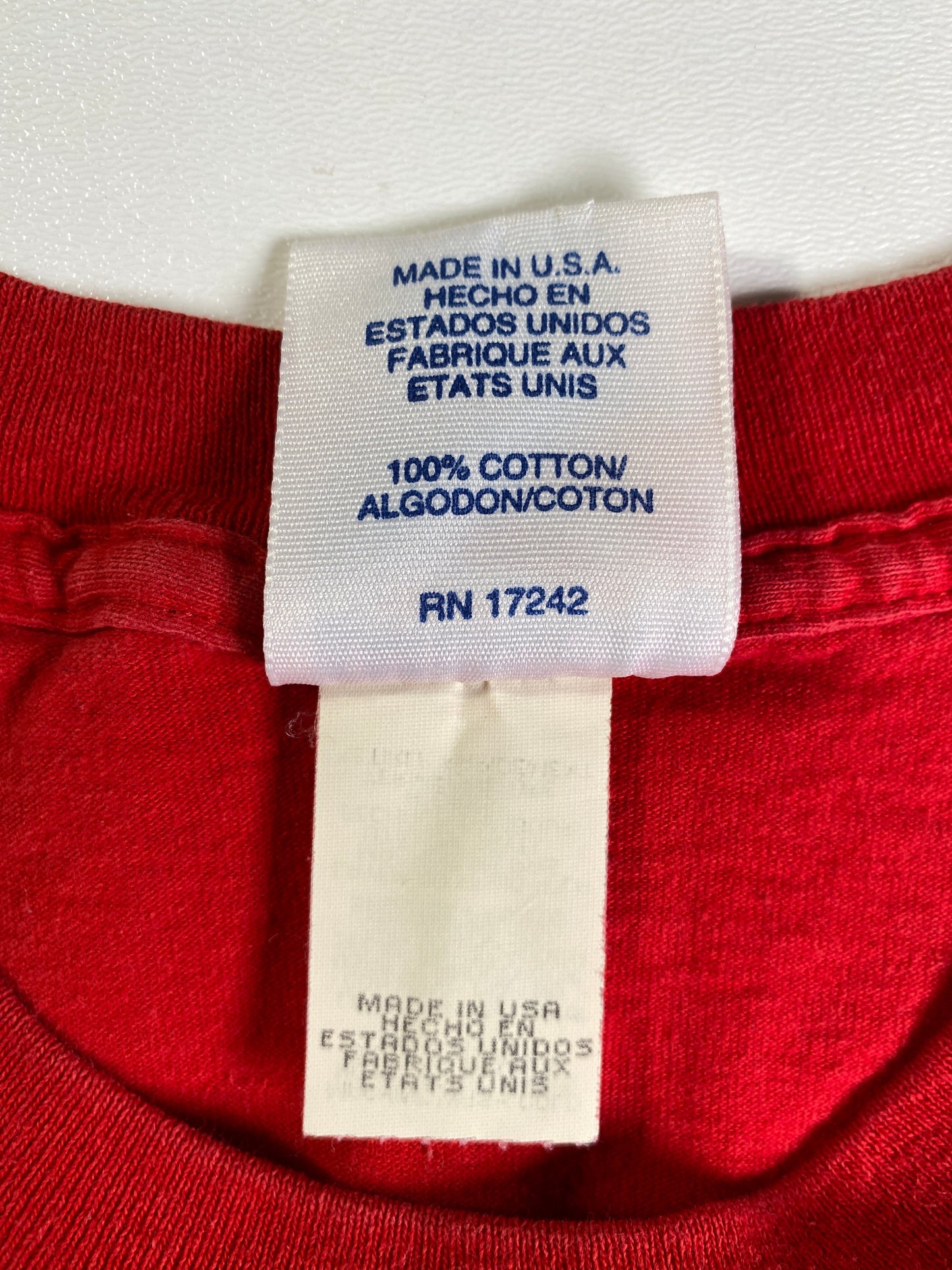 90's CHICAGO BULLS ade in USA Size L Vintage NBA T-Shirt / G979T