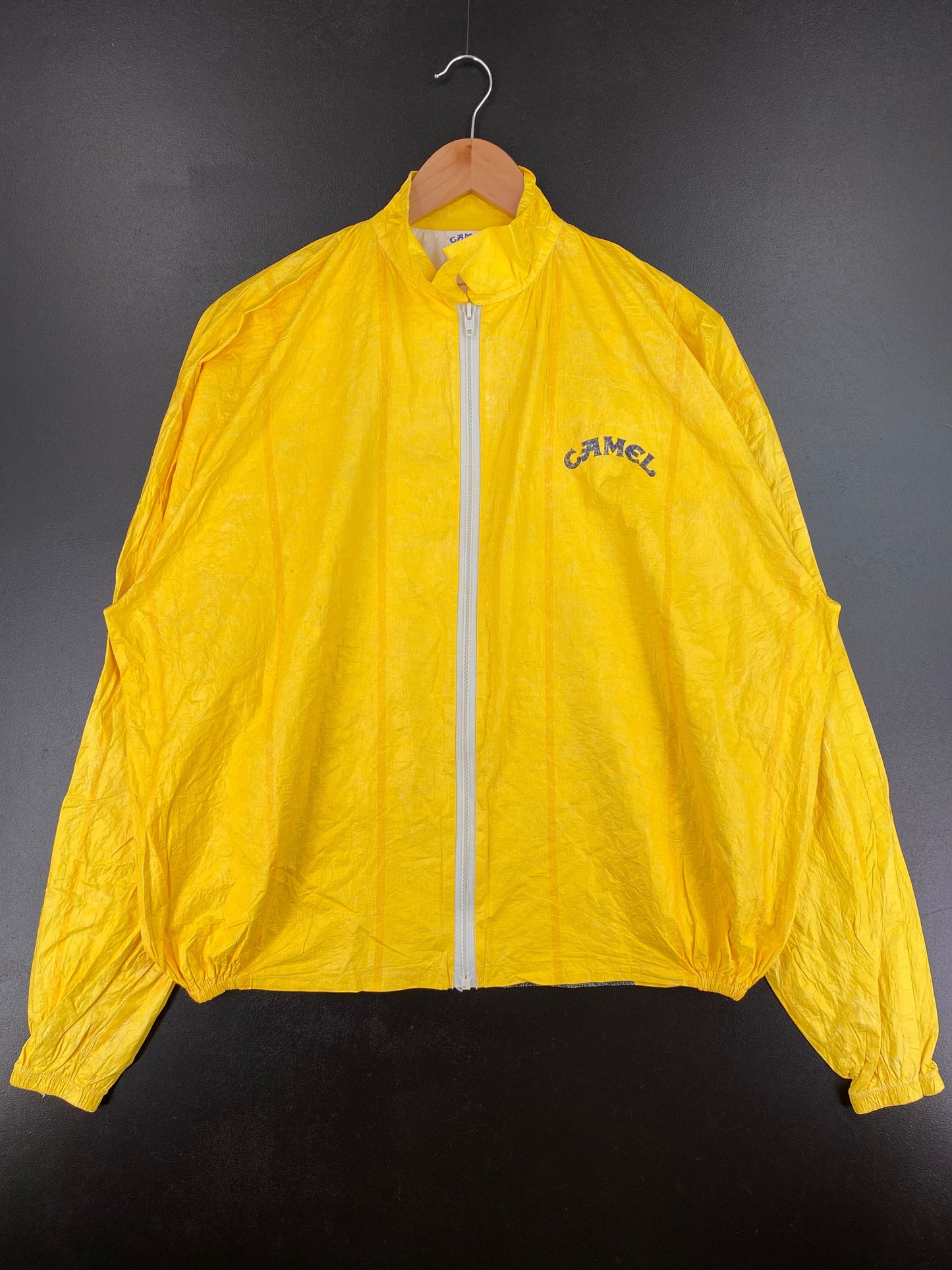 1992 CAMEL Size XL Vintage Paper Nylon Jacket / F1455N