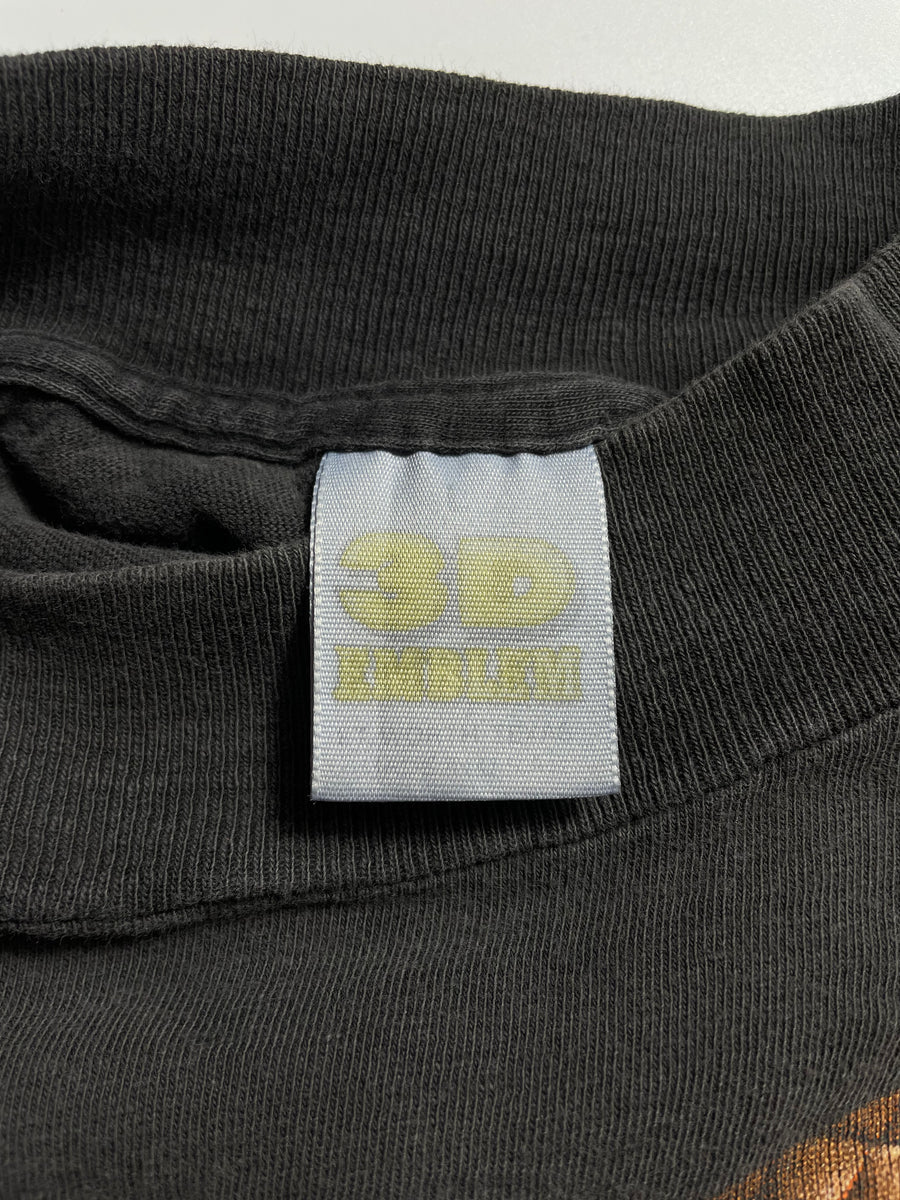 1989 3D Emblem x HARLEY DAVIDSON Size L Vintage Long Sleeve T-shirt / E8269T