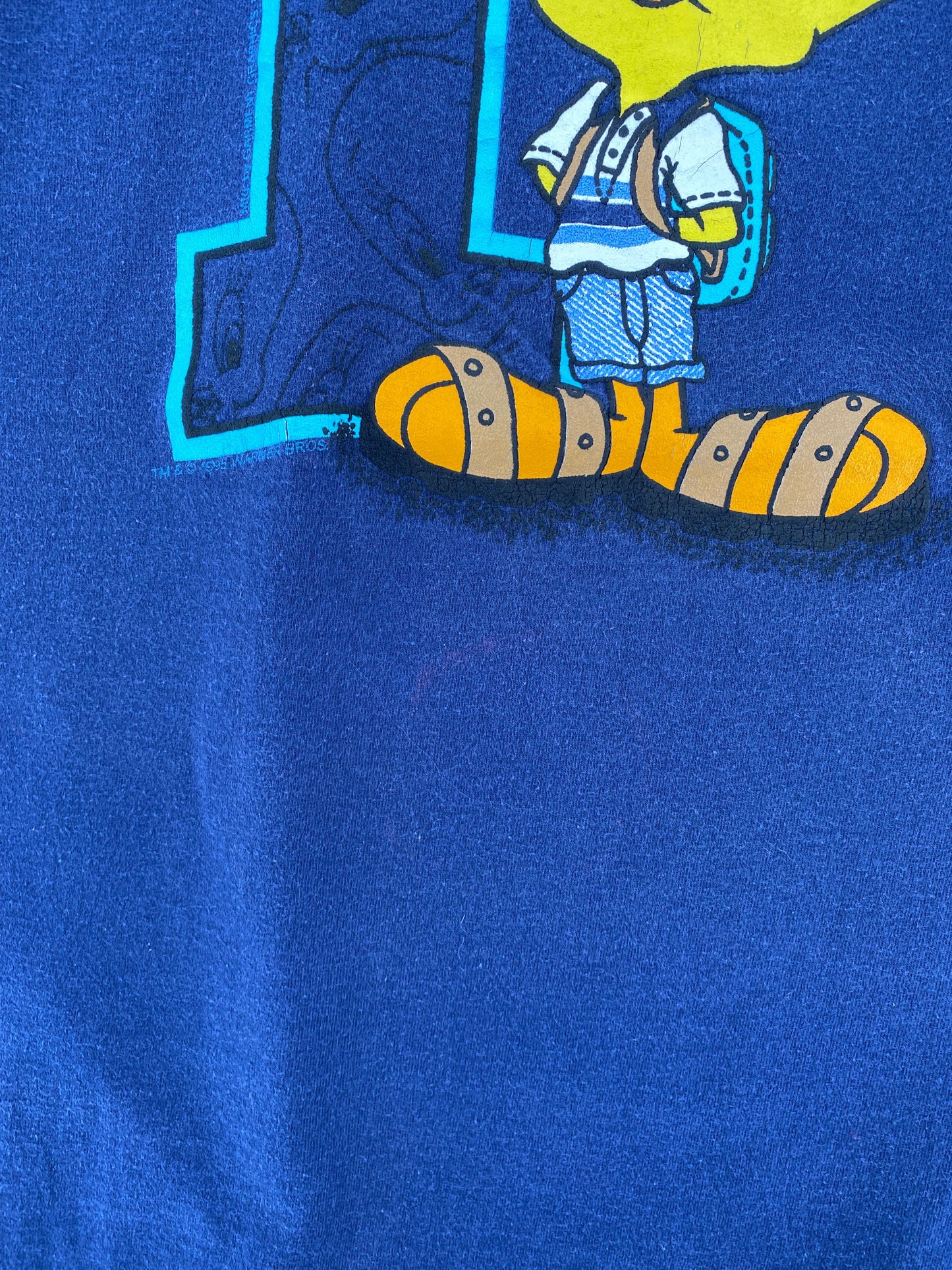 1995 LOONEY TUNES TWEETY Made in USA Size XXXL Vintage T-Shirt / G2877T