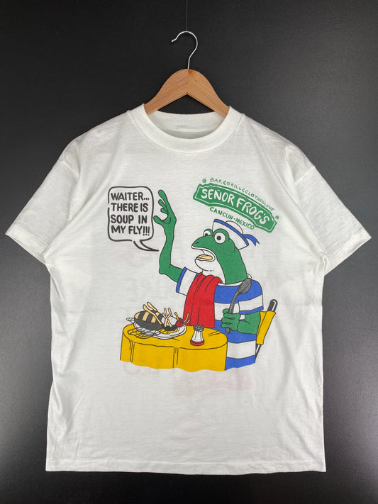 90’s SENOR FROG'S Size M Vintage T-shirts / E8016T