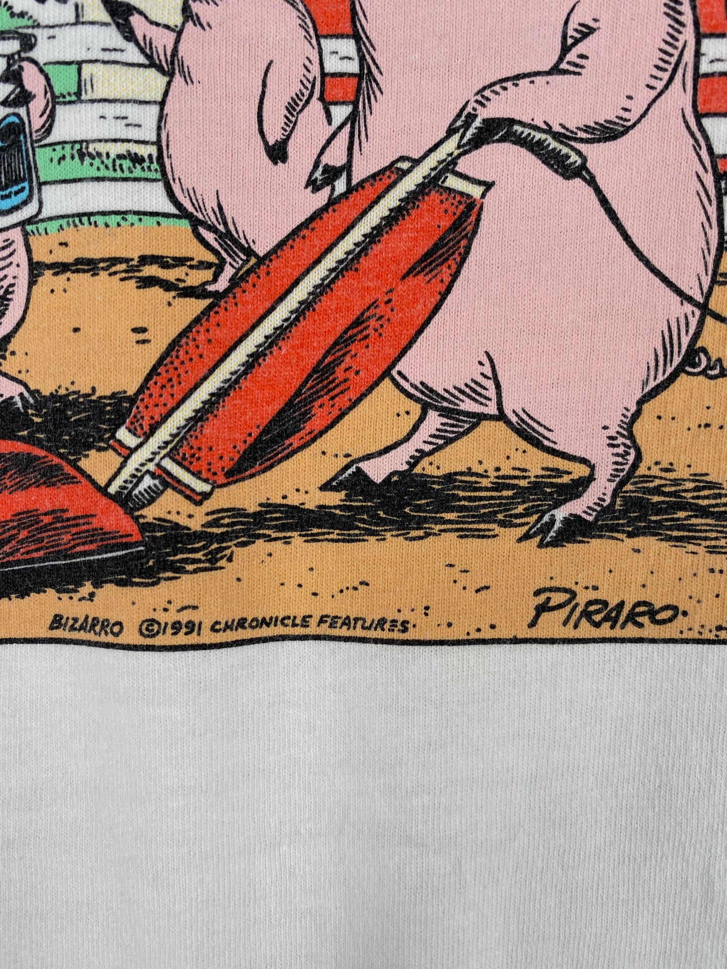 (XL) 1991 PIRARO COMICS T-Shirt / A0361T