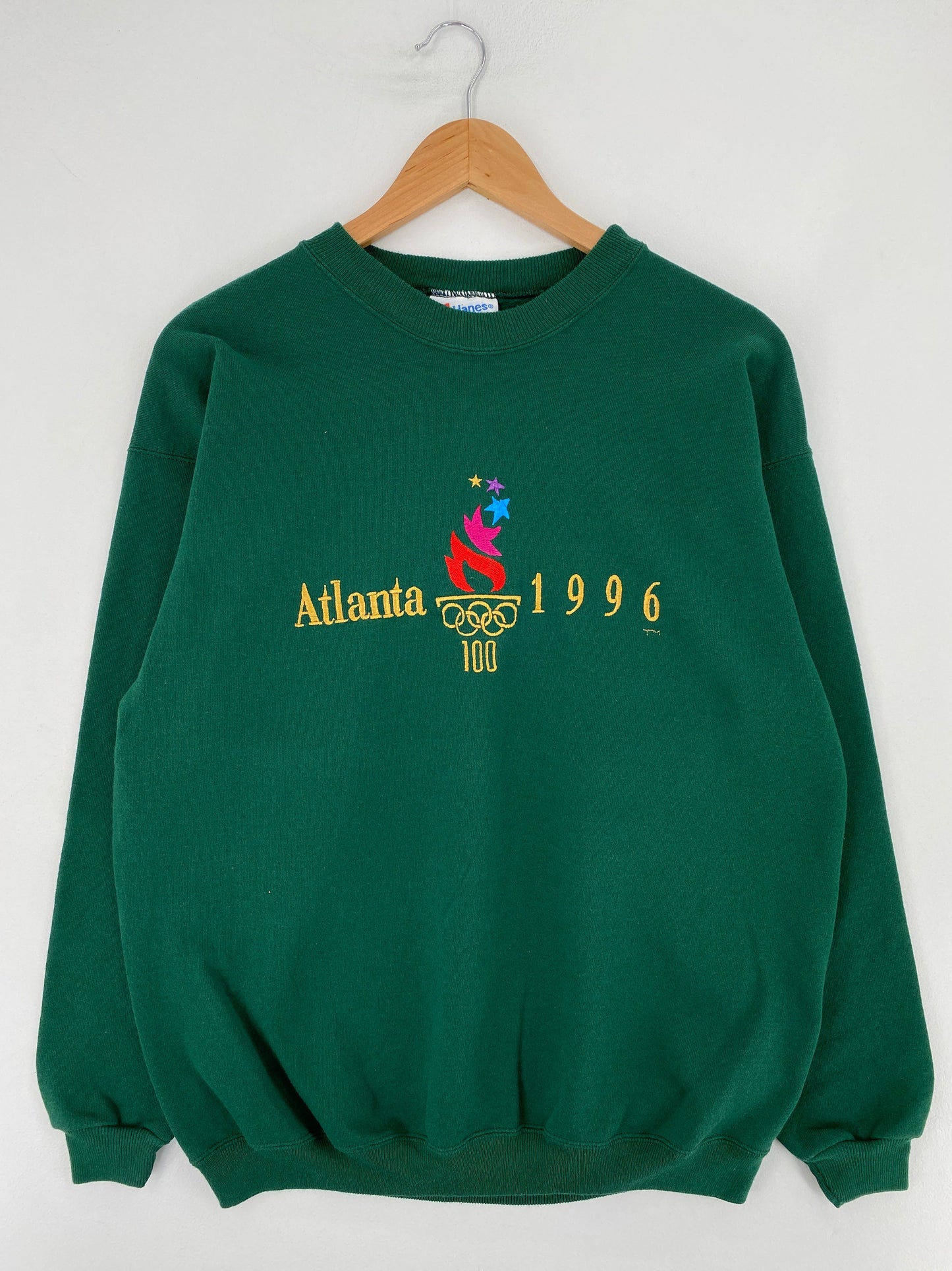 1996 ATLANTA OLYMPIC Size L Vintage Sweat-shirt / F6003S