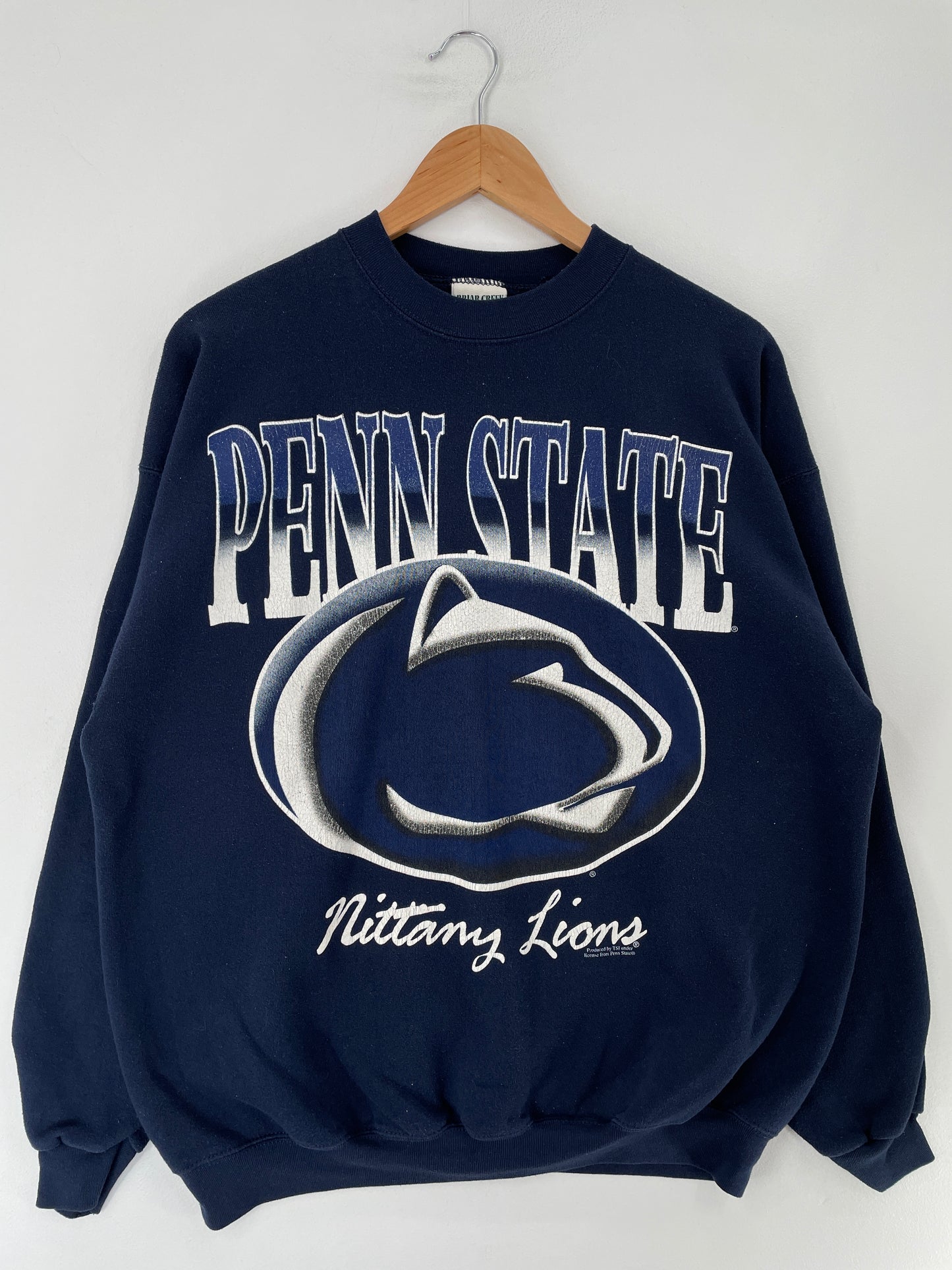 90's PENN STATE Made in USA Size XL Vintage College Sweat-Shirt / F405S