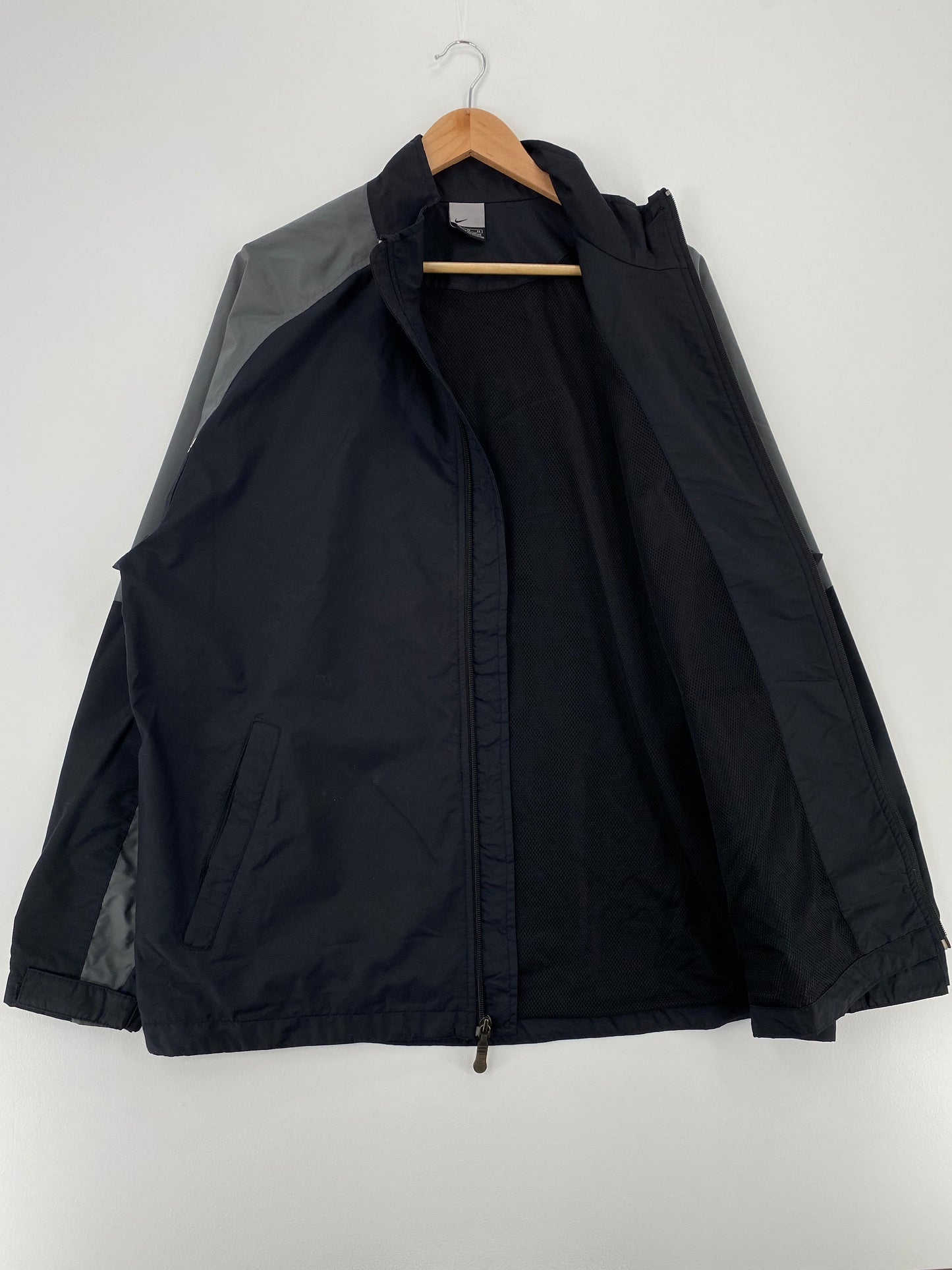 00' NIKE MINI SWOOSH Size XL Vintage Nylon Jacket / F1593N