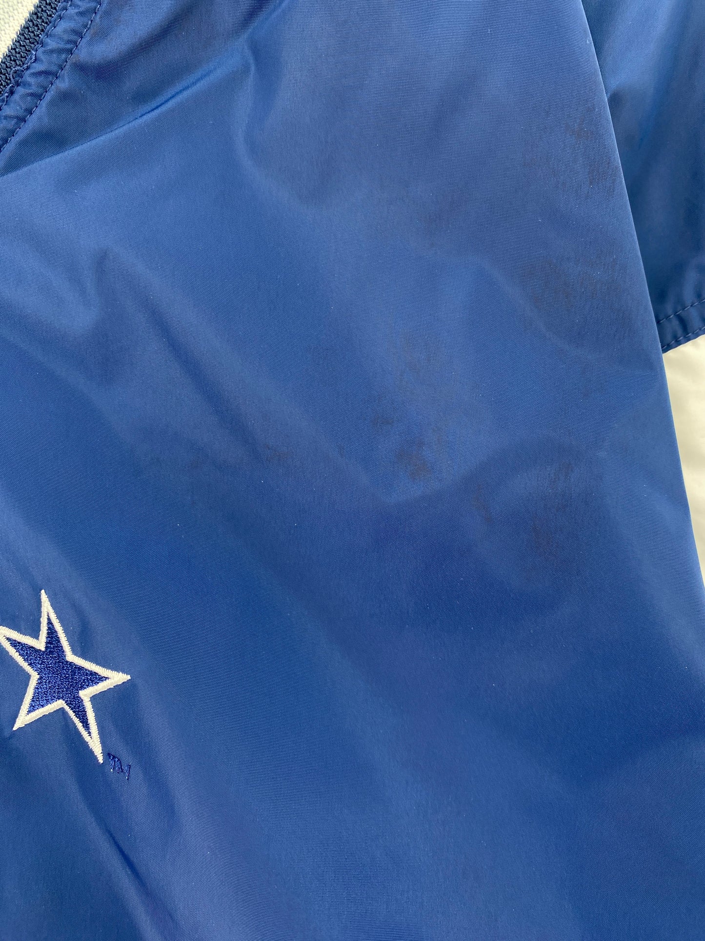 90’s NIKE x DALLAS COWBOYS REVERSABLE Approx. Size XL Vintage NFL Nylon Jacket / F7708N