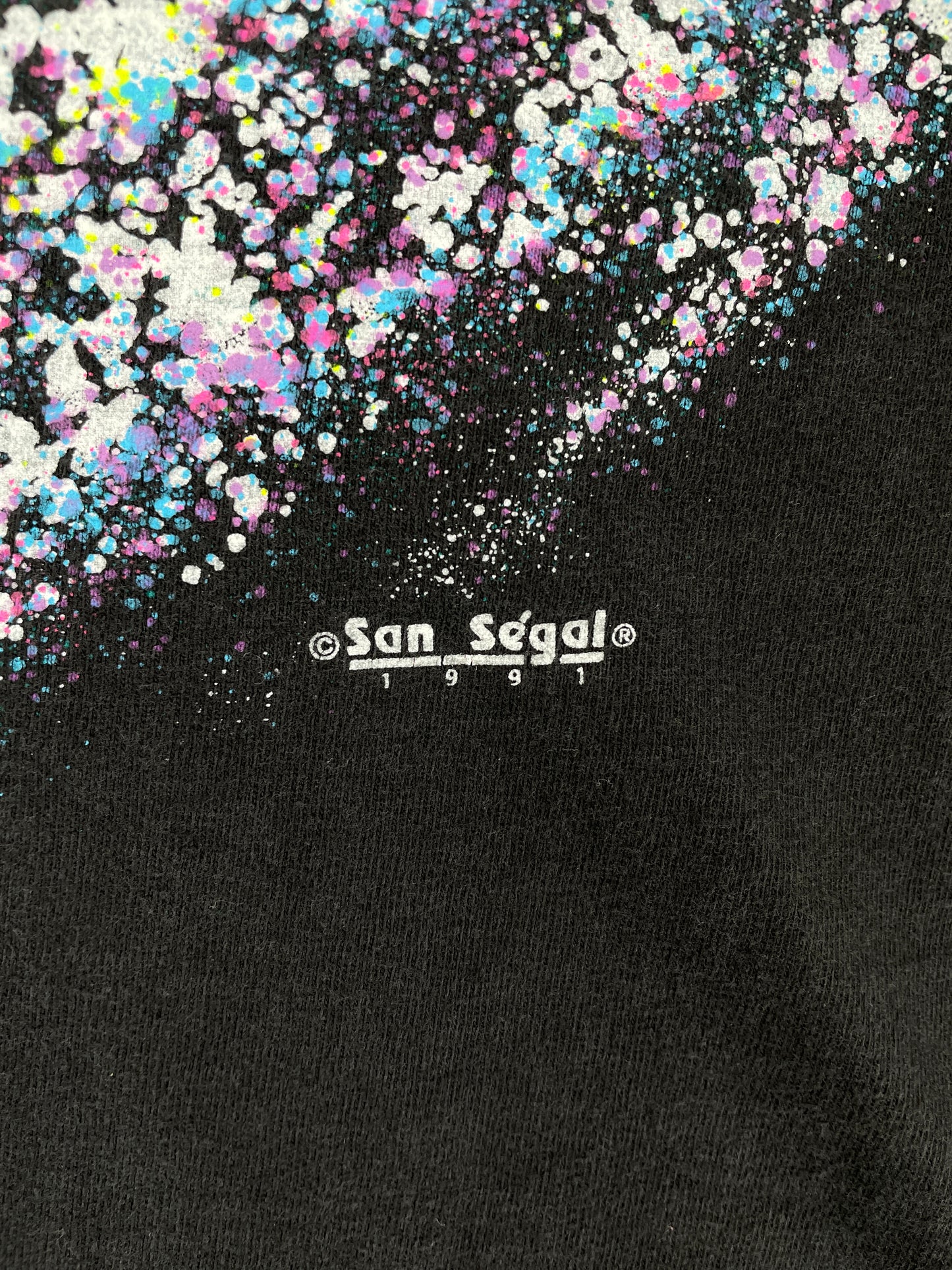 1991 SKI Made in USA Size XL Vintage T-Shirt / E6833T