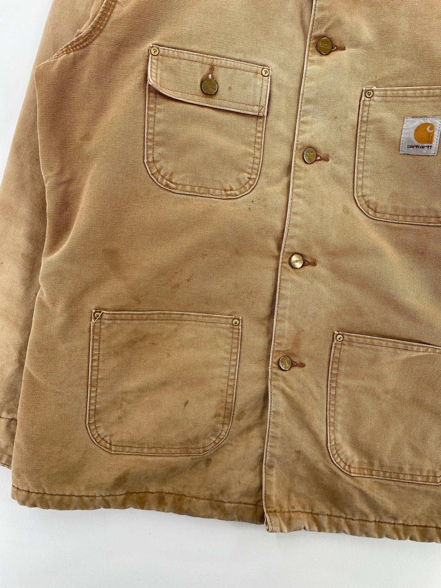 .Vintage CARHARTT Size M Duck Jacket / G56J