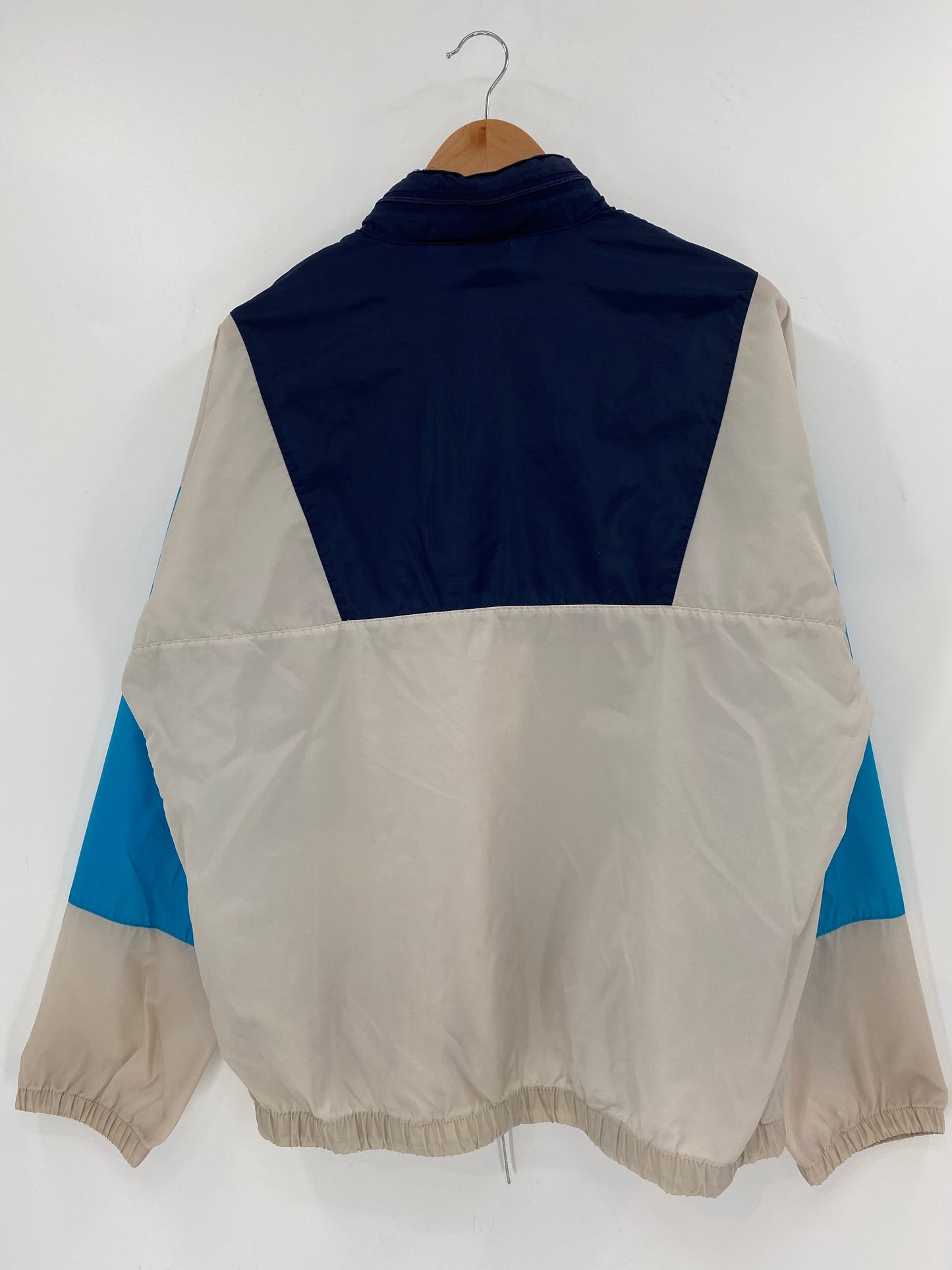 90's ADIDAS Size M Vintage Half Zip Nylon Jacket/ F6841N