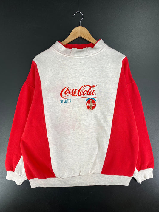 1994 COCA-COLA ATLANTA Size No Tag (Approx.L) Vintage Sweat-Shirt / G3736S