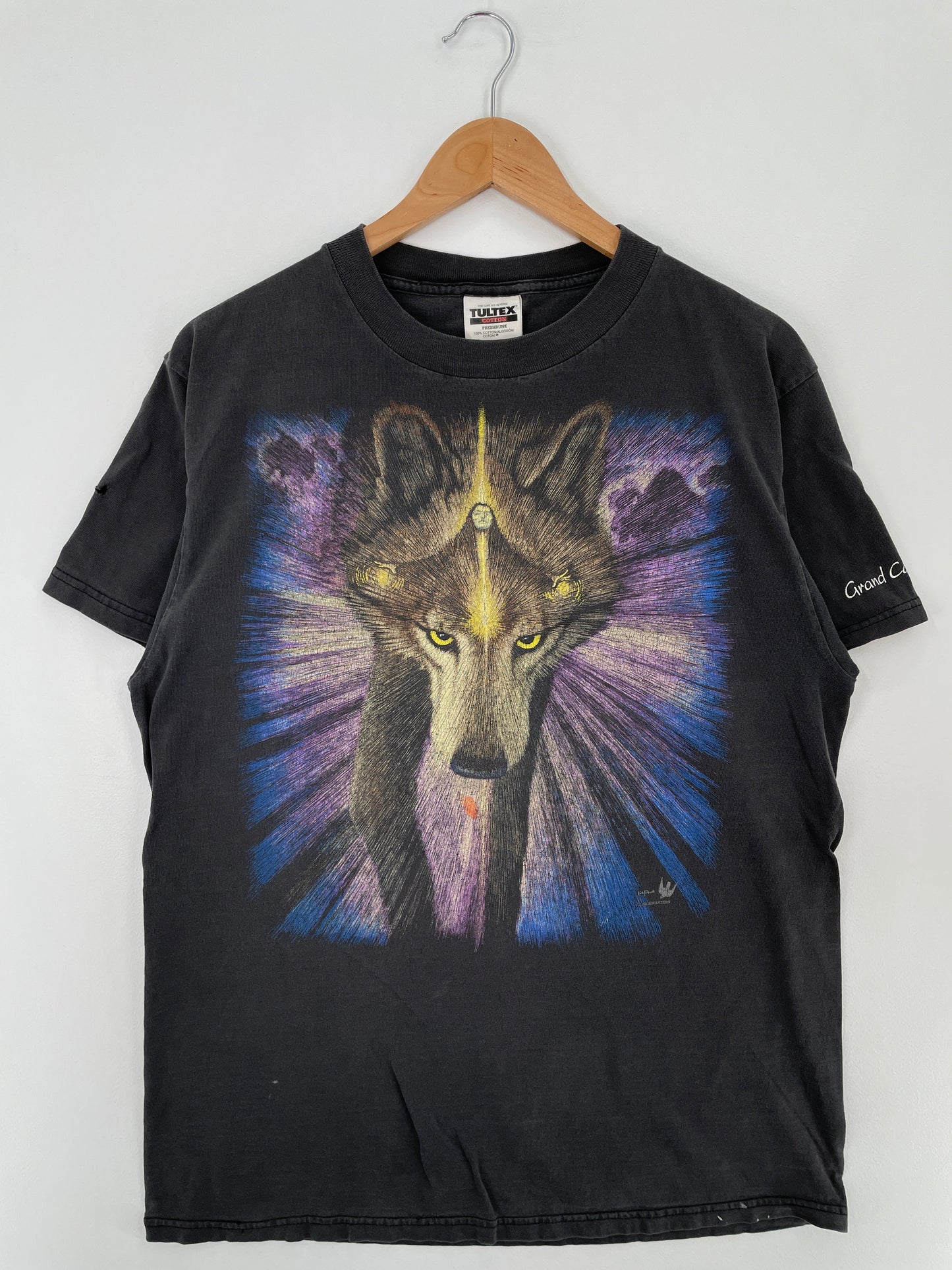 90’s GRAND CANYON Size L Vintage Animal T-Shirt / F3299T