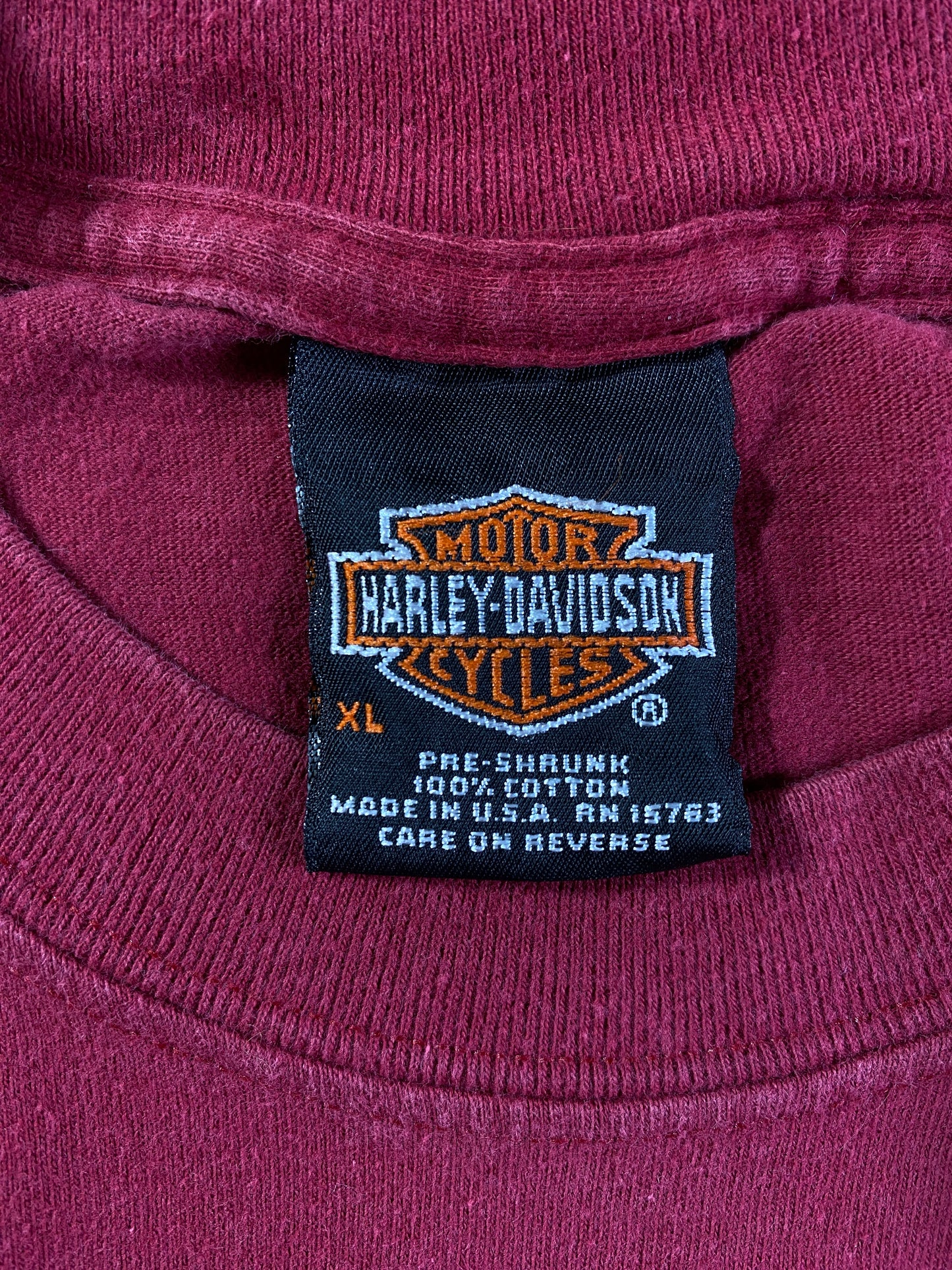 90's HARLEY DAVIDSON Made in USA Size XL Vintage T-shirt / E7473T