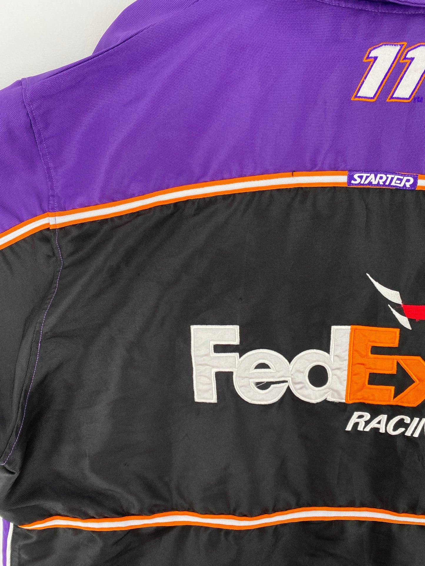 00' STARTER X FEDEX RACING Size XXL Vintage Racing Shirt / E9120N