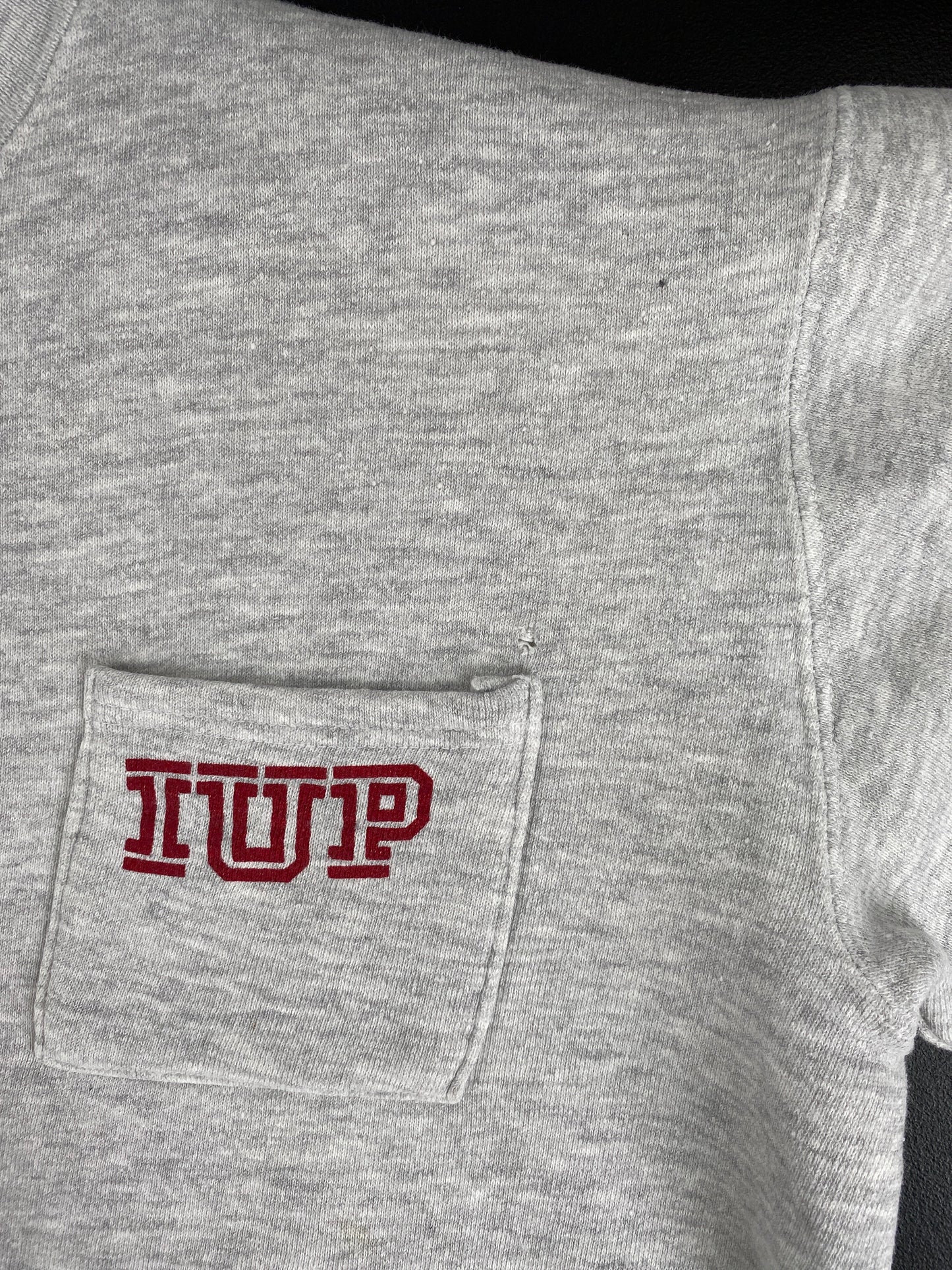 90's IUP Made in USA Size L Vintage College Sweat shirt / G2893S