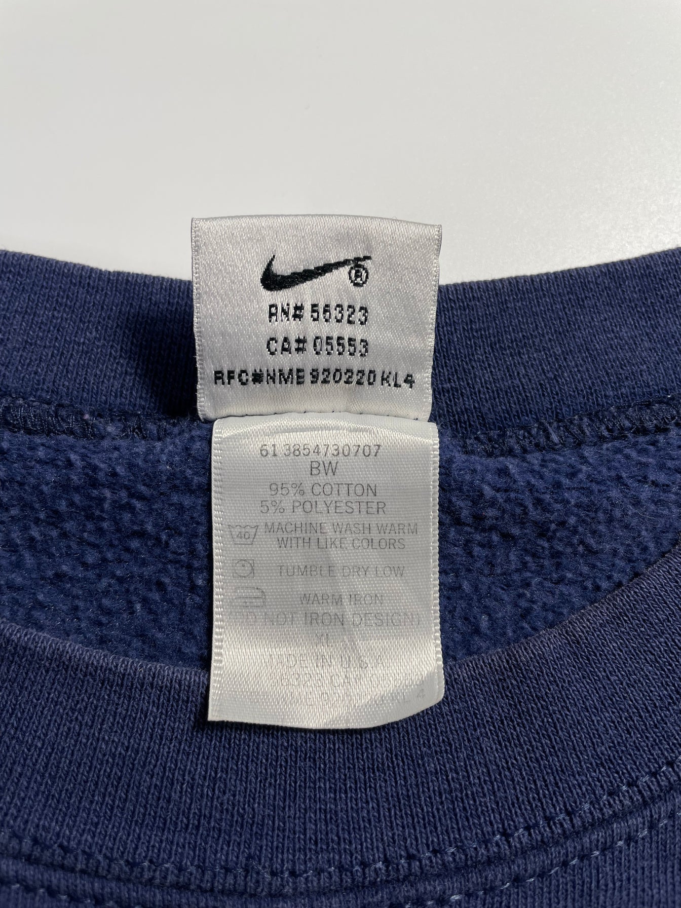 90's NIKE Made in USA Size XL Vintage Sweat-Shirt / G7322S
