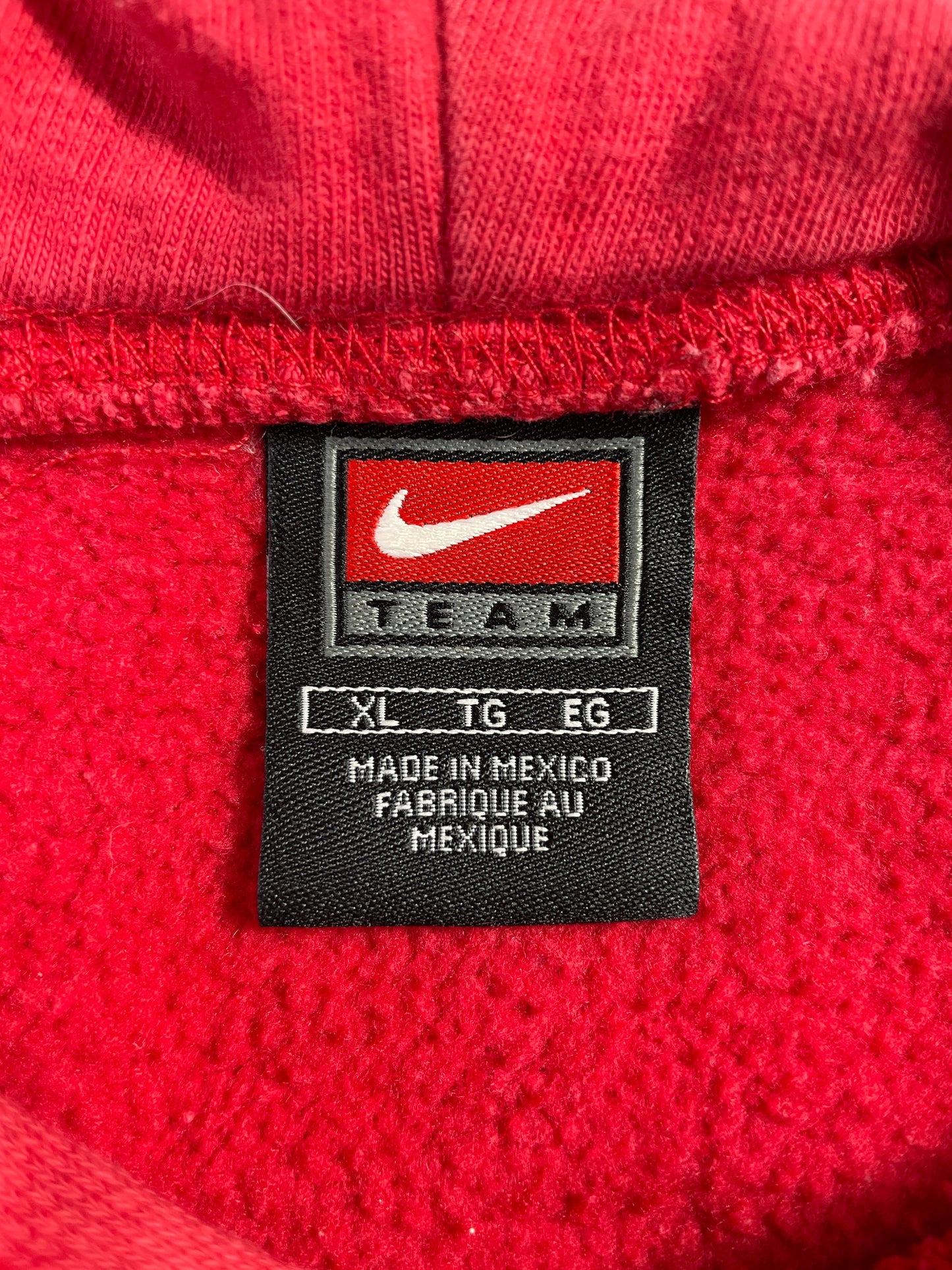 00' NIKE x IOWA STATE Size XL Vintage College Hoodie Sweat shirt / F4363S