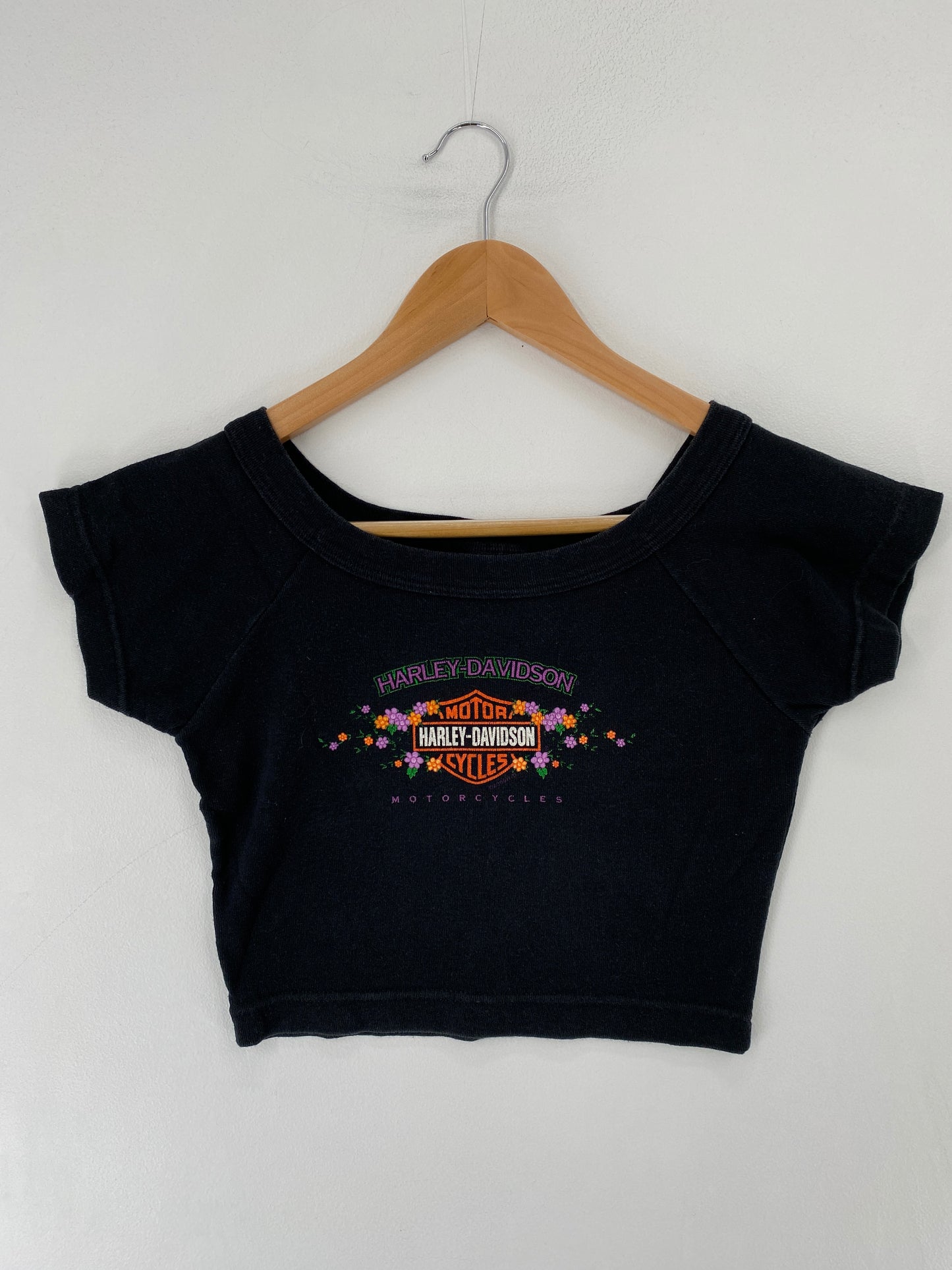 .90’s HARLEY DAVIDSON Made in USA Size Ladies.S T-Shirt / E8276T