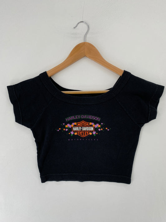 .90’s HARLEY DAVIDSON Made in USA Size Ladies.S T-Shirt / E8276T