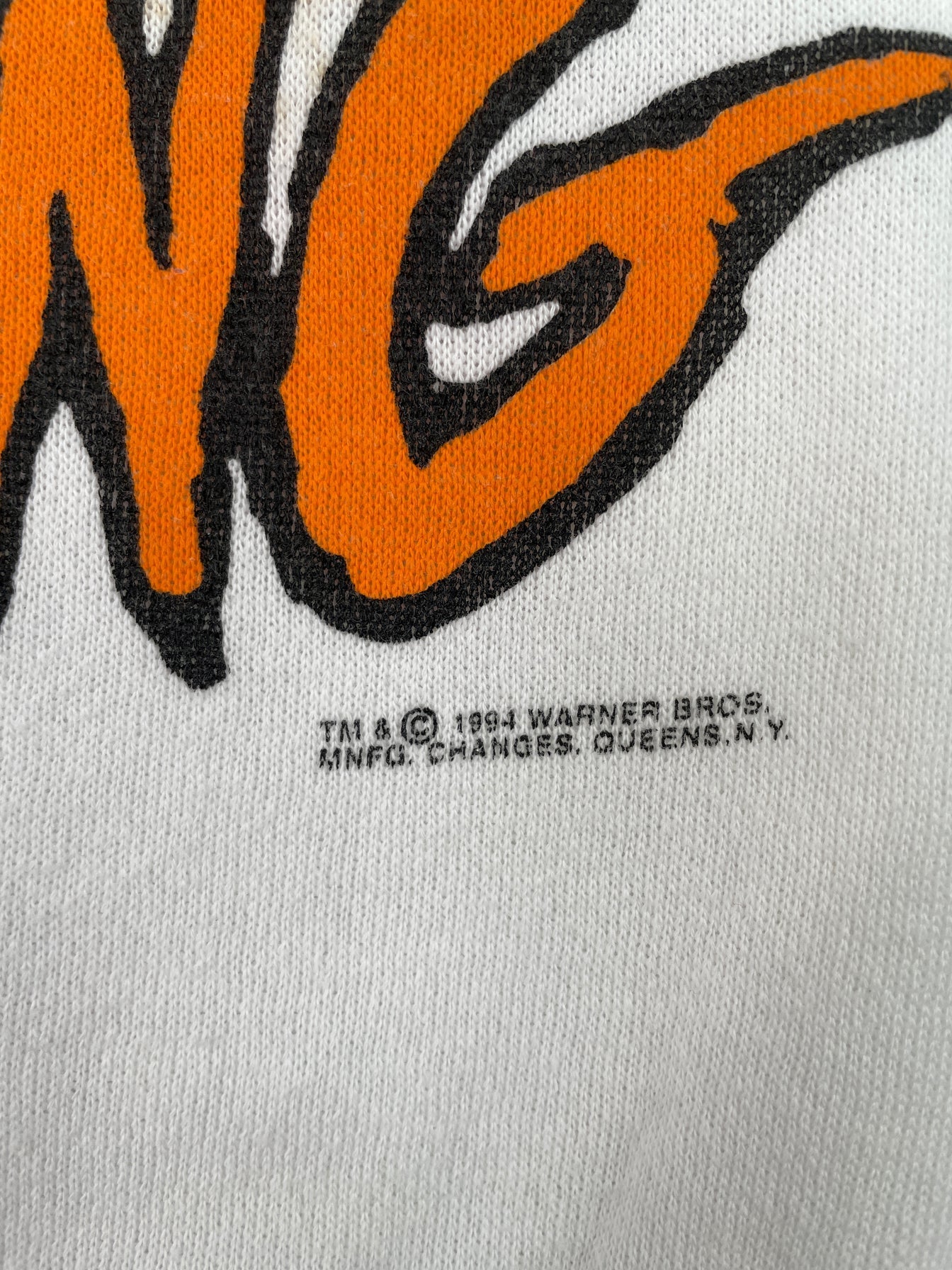 1994 LONNEY TUNES TAZ Size L Vintage Sweat-shirt / G5306S